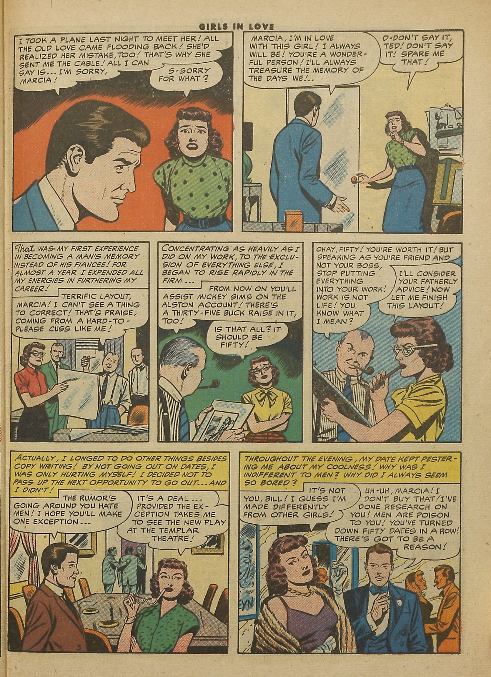 Read online Girls in Love (1955) comic -  Issue #55 - 29