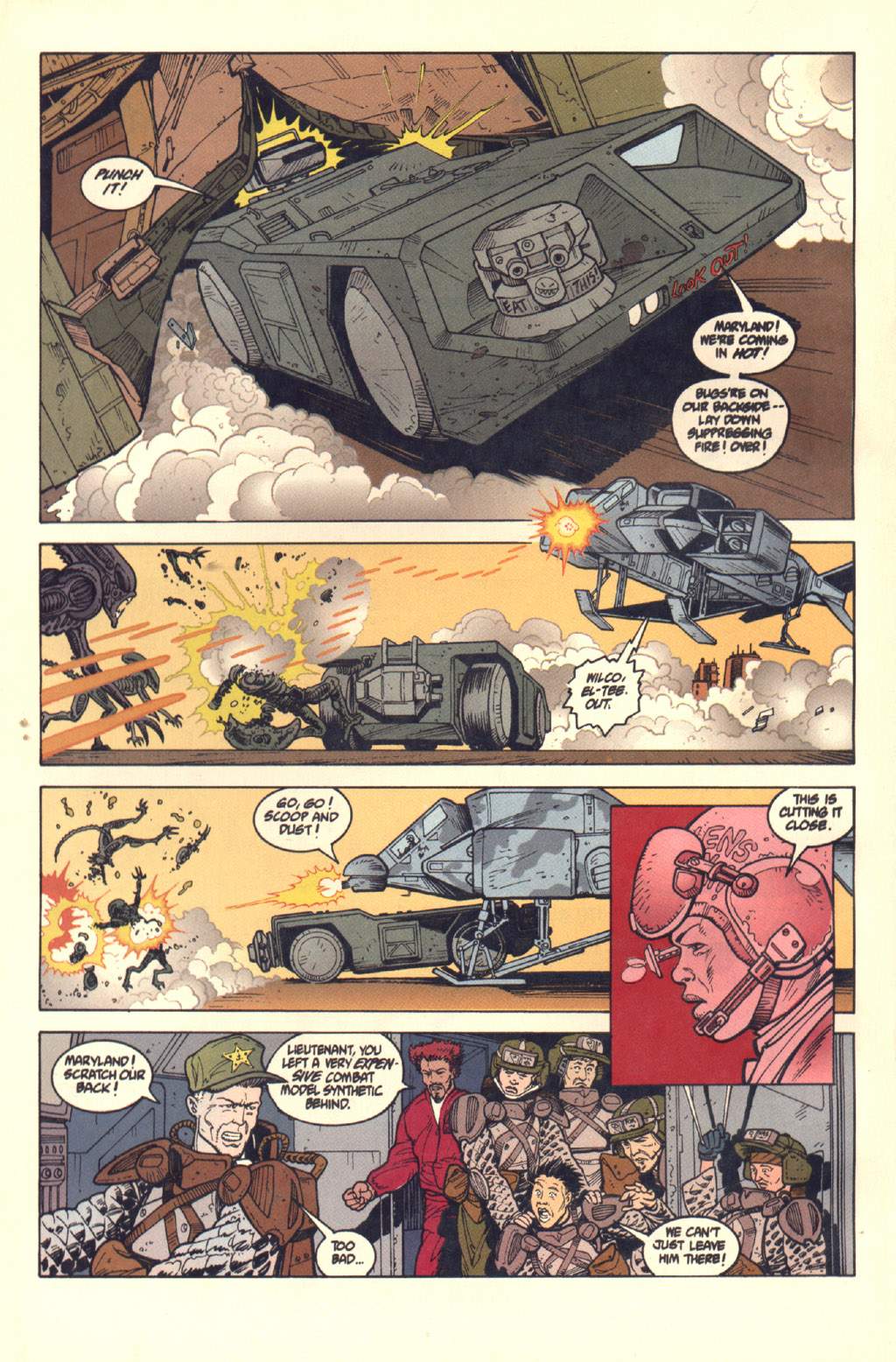 Aliens Colonial Marines Issue 7 | Read Aliens Colonial Marines Issue 7 comic  online in high quality. Read Full Comic online for free - Read comics  online in high quality .