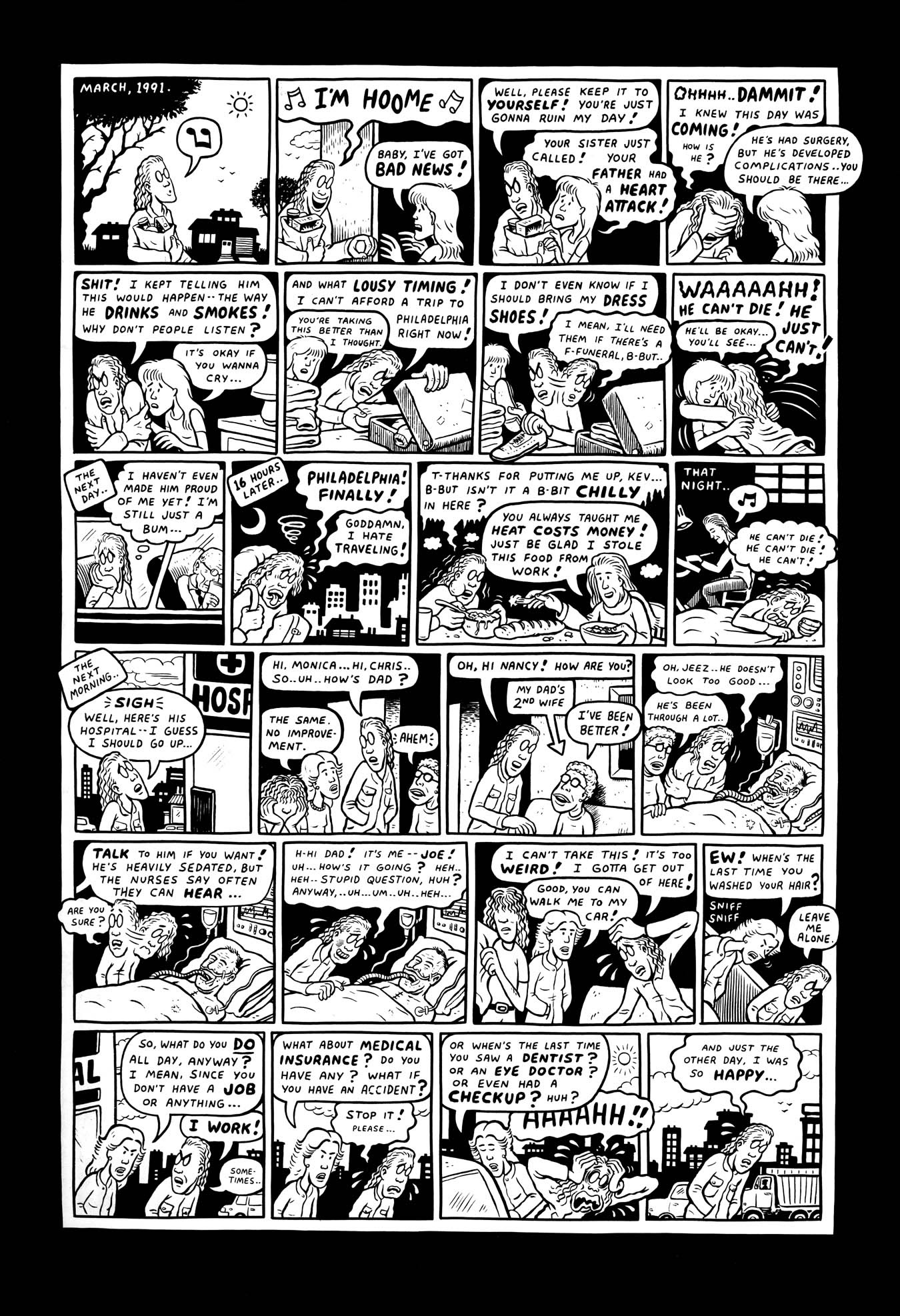 Read online Peepshow: The Cartoon Diary of Joe Matt comic -  Issue # Full - 81