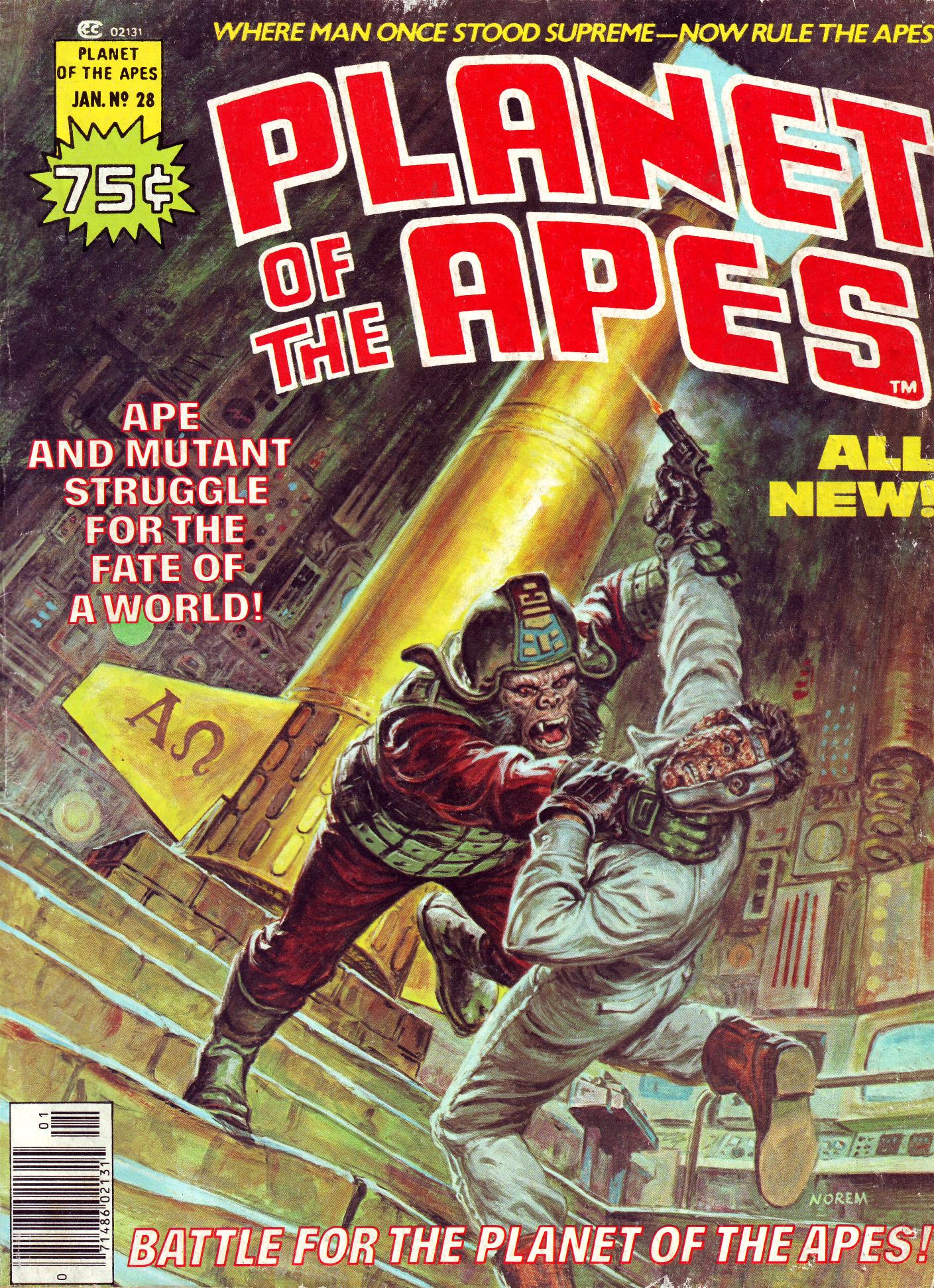 Read online Planet of the Apes comic -  Issue #28 - 1