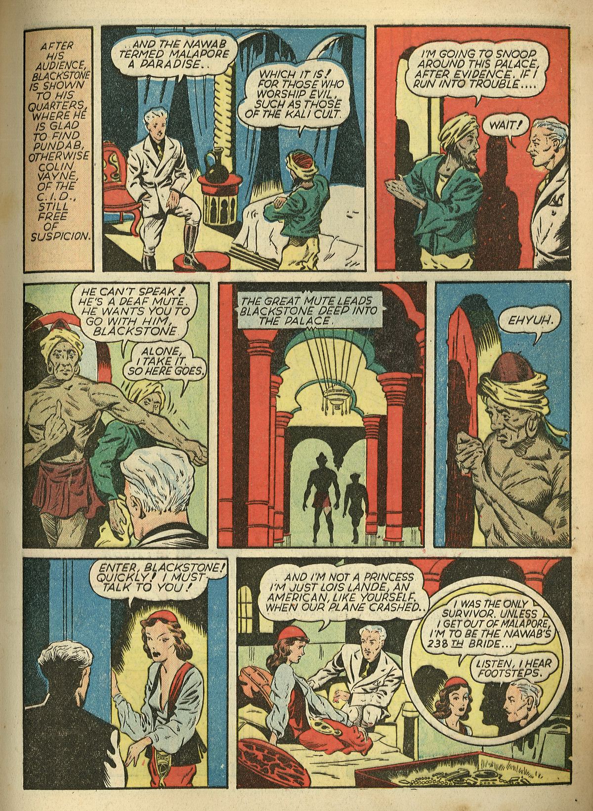 Read online Super-Magician Comics comic -  Issue #1 - 15