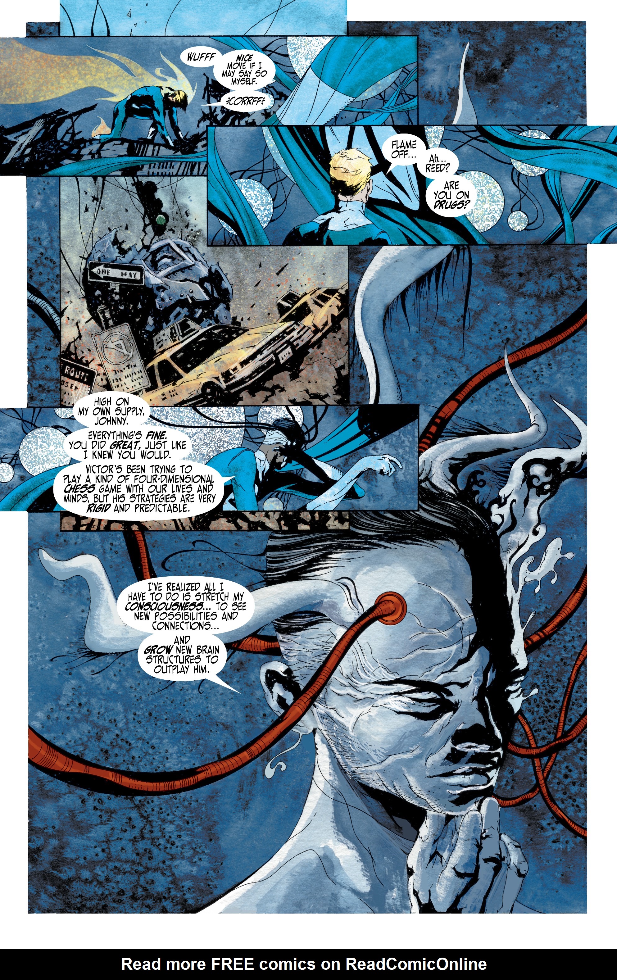 Read online Marvel Knights Fantastic Four by Morrison & Lee: 1234 comic -  Issue # TPB - 83