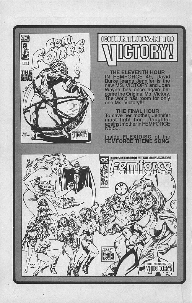 Read online Femforce comic -  Issue #48 - 25