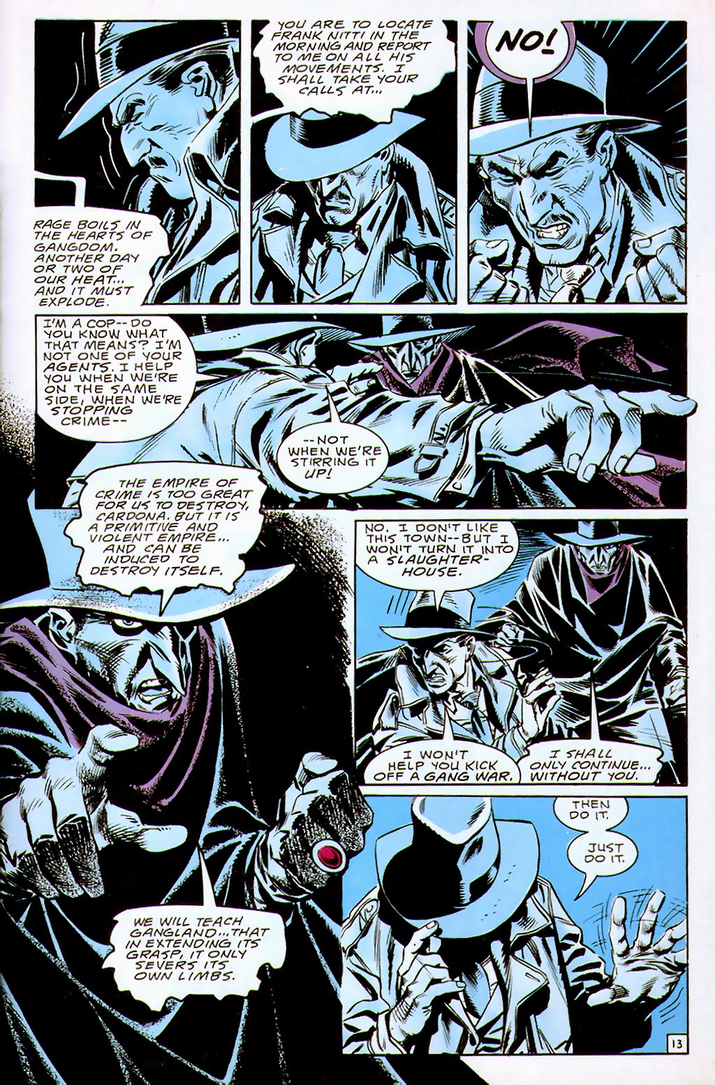 Read online The Shadow Strikes! comic -  Issue #14 - 14