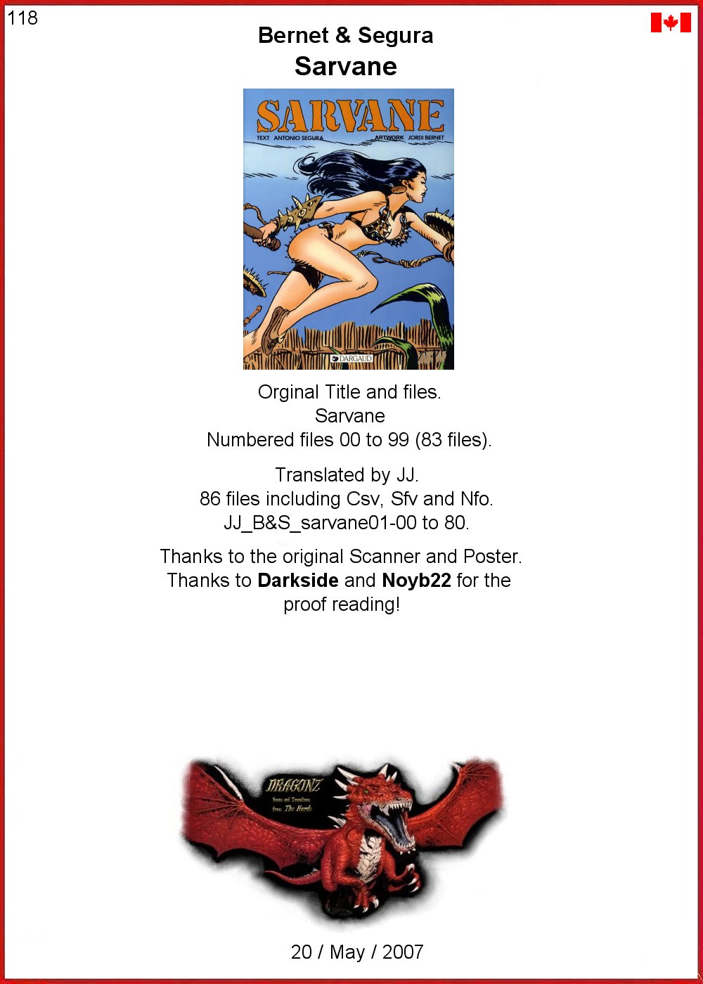 Read online Sarvane comic -  Issue #1 - 84