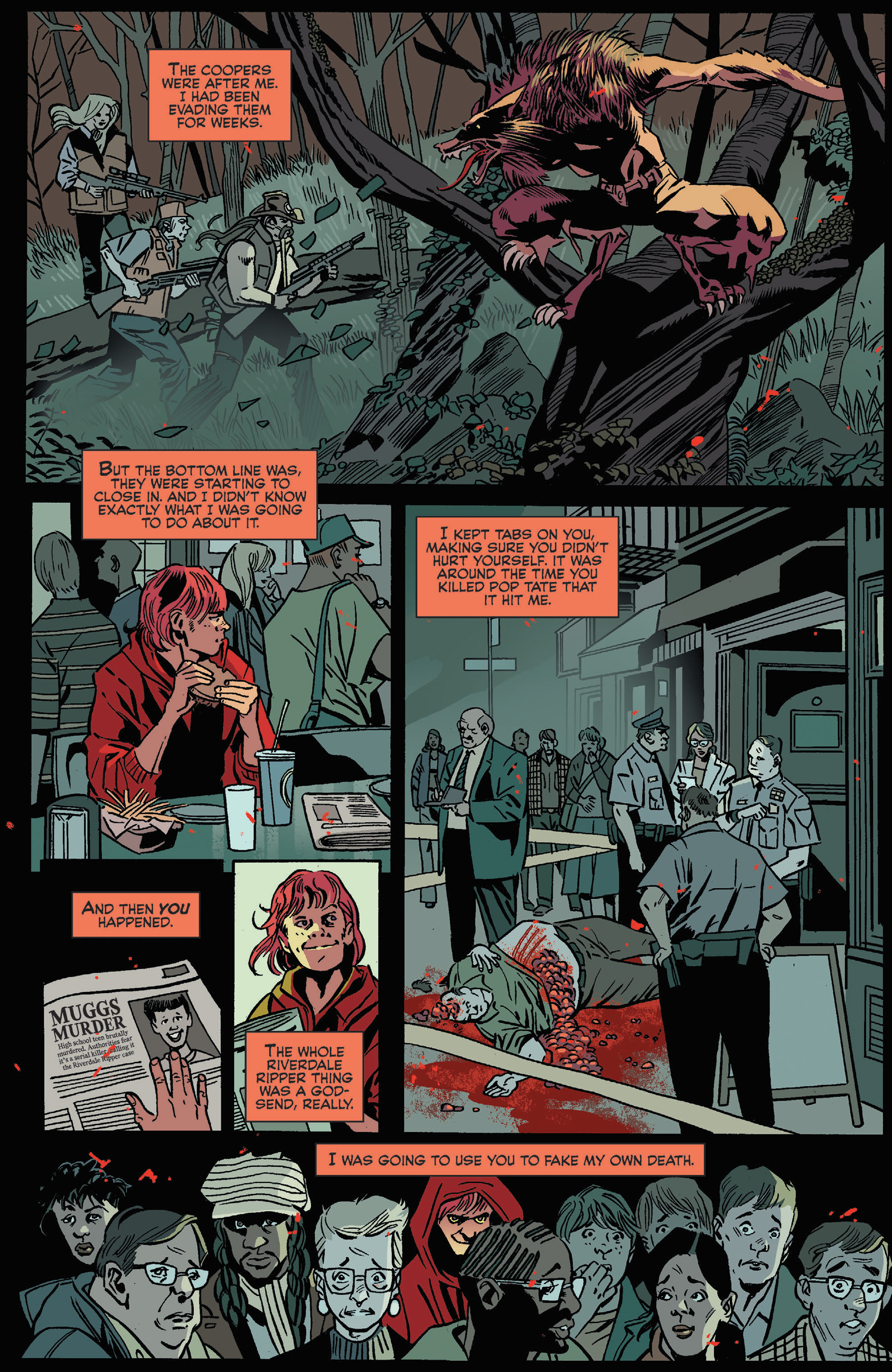 Read online Jughead The Hunger comic -  Issue #3 - 5