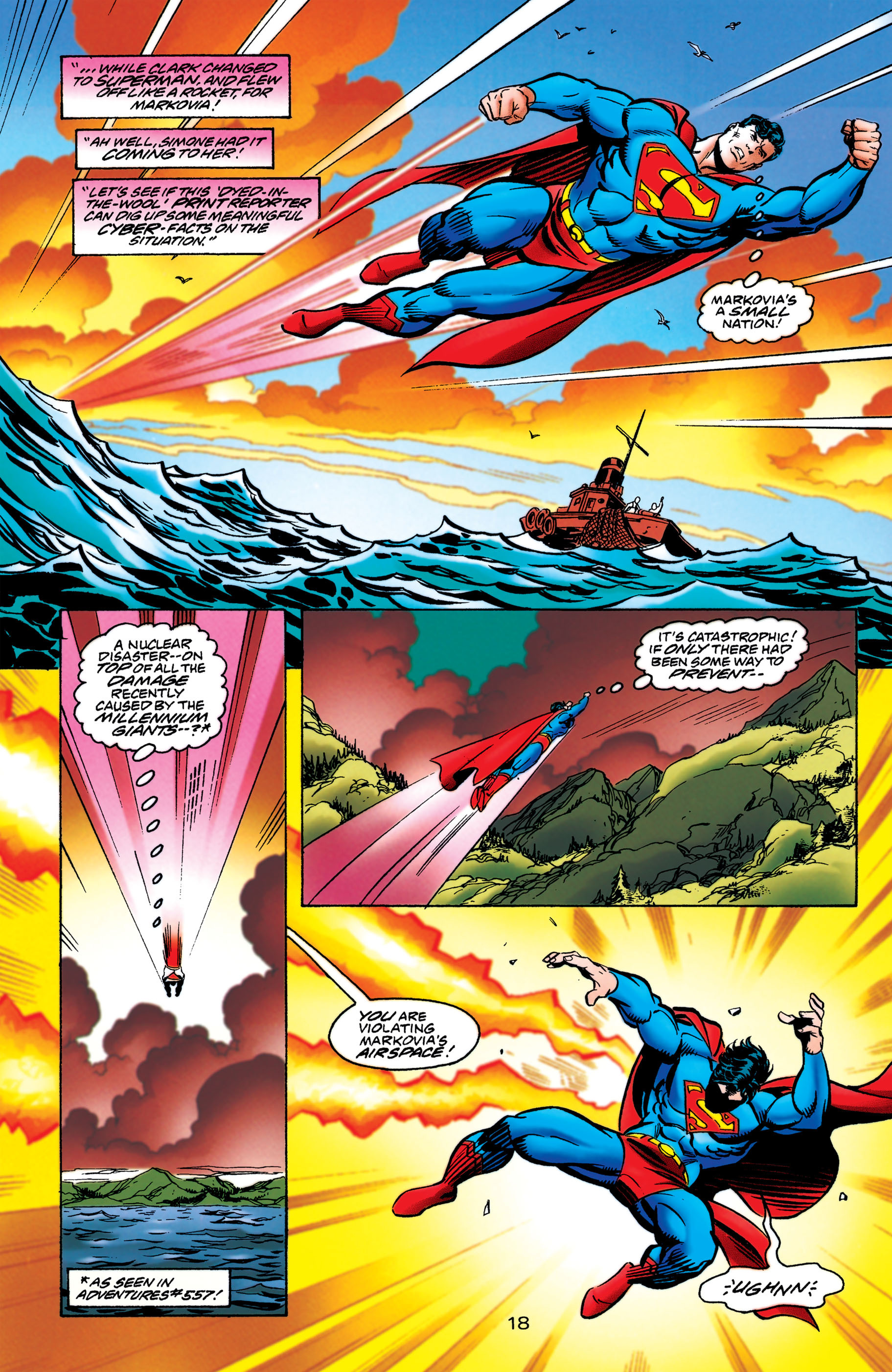 Read online Adventures of Superman (1987) comic -  Issue #564 - 19