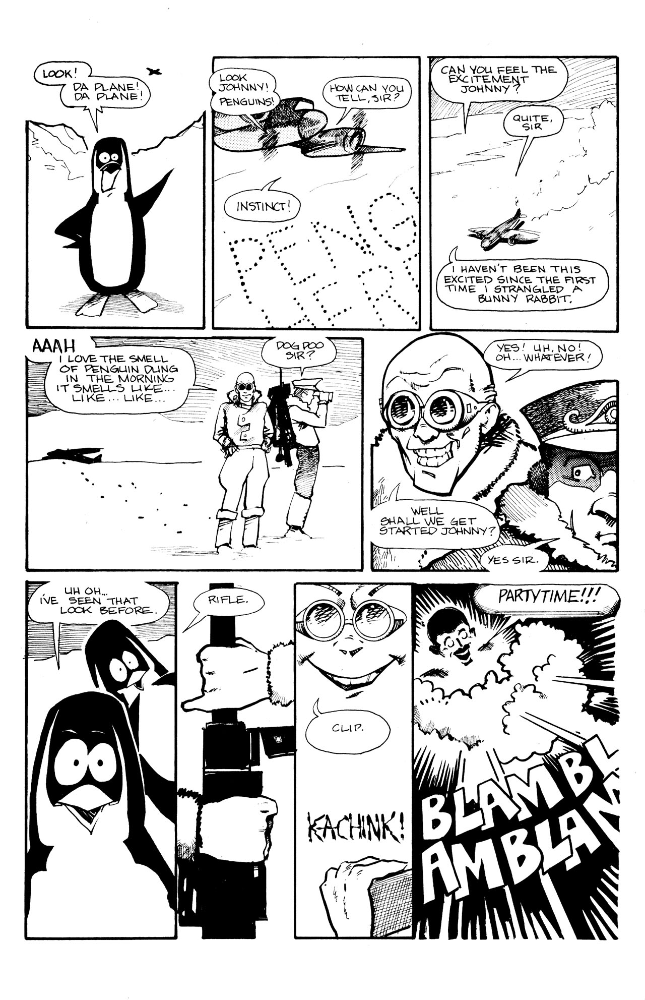 Read online Samurai Penguin comic -  Issue #4 - 11