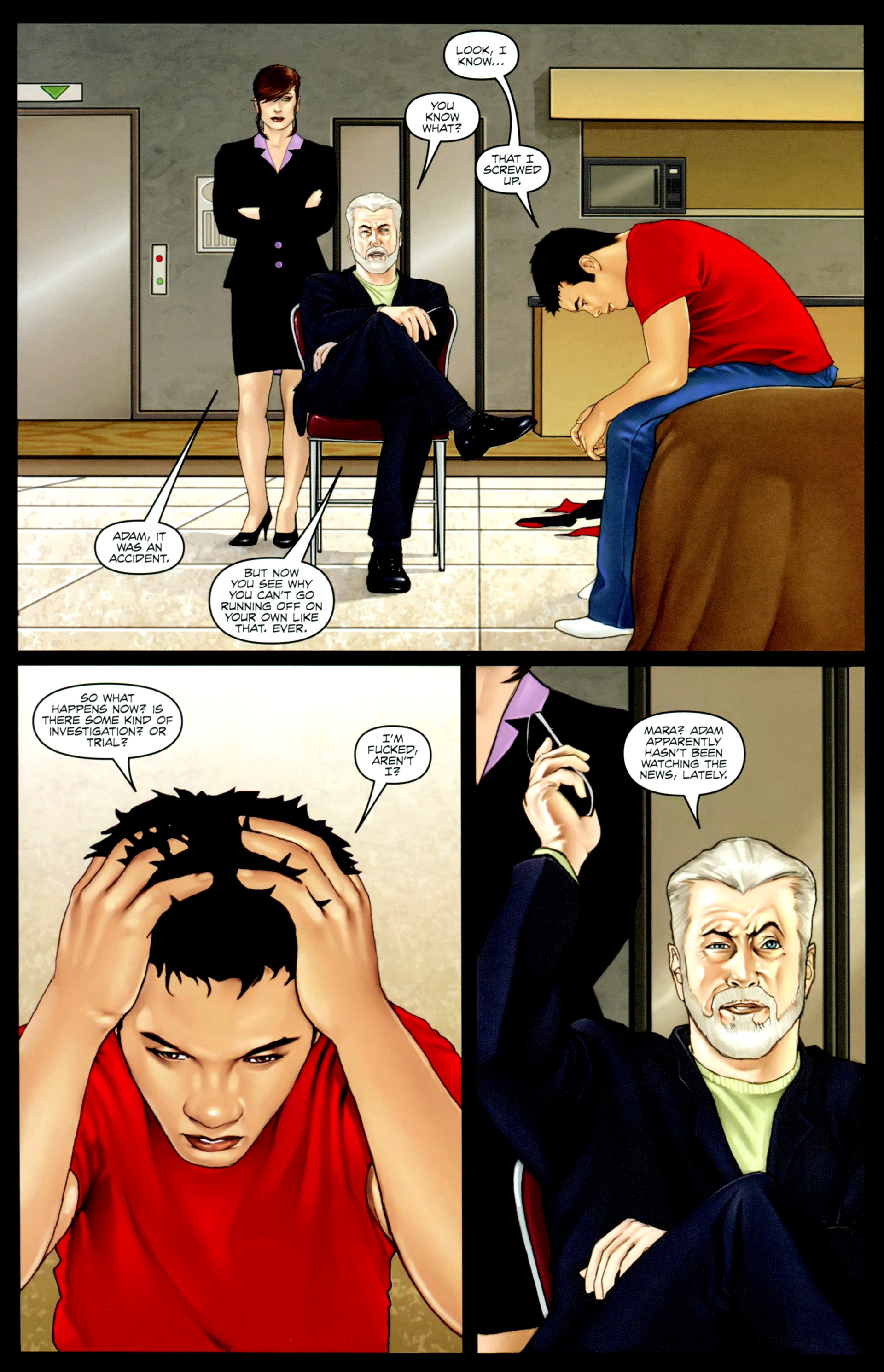 Read online Hero Worship comic -  Issue #4 - 4