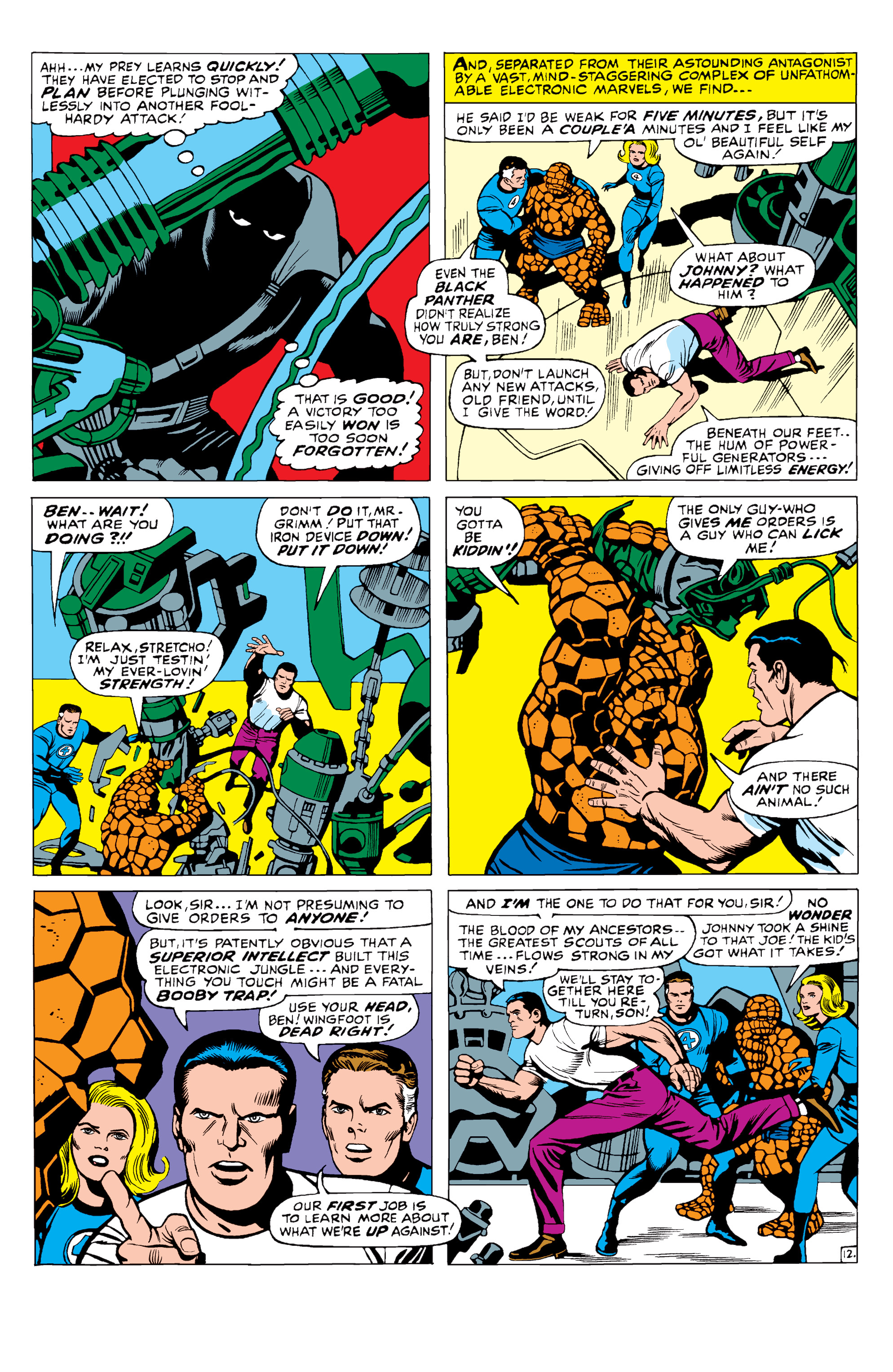 Read online Fantastic Four Epic Collection comic -  Issue # The Mystery of the Black Panther (Part 1) - 17