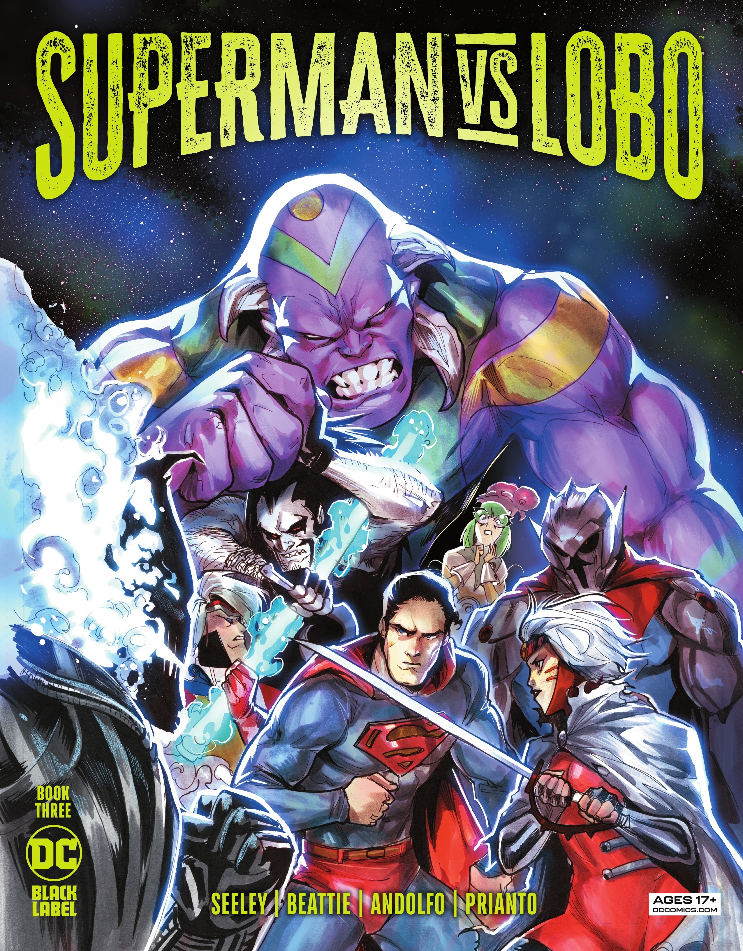 Read online Superman vs. Lobo comic -  Issue #3 - 1