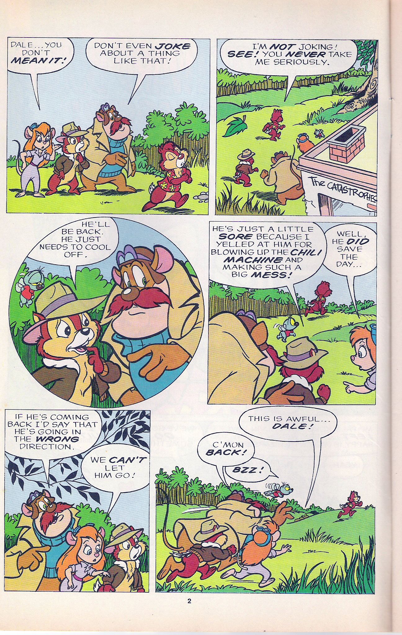 Read online Disney's Chip 'N Dale Rescue Rangers comic -  Issue #9 - 4