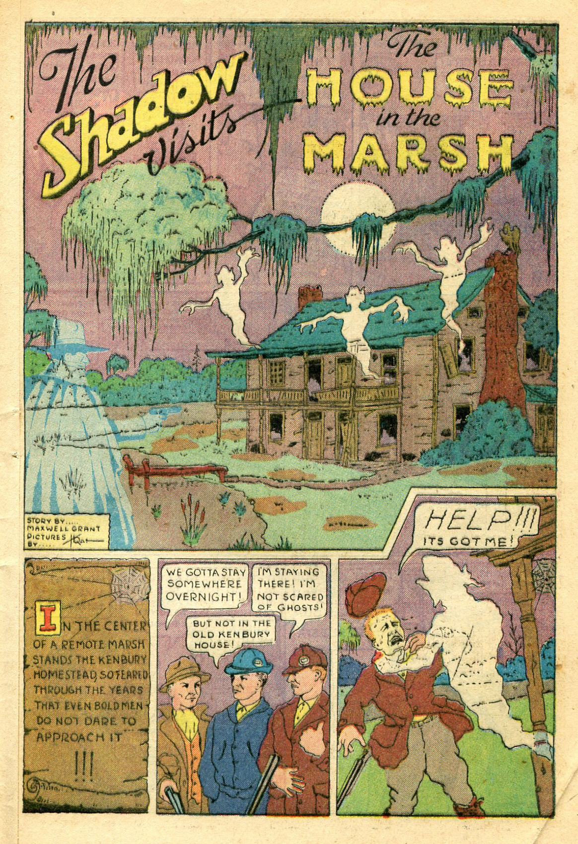 Read online Shadow Comics comic -  Issue #44 - 50