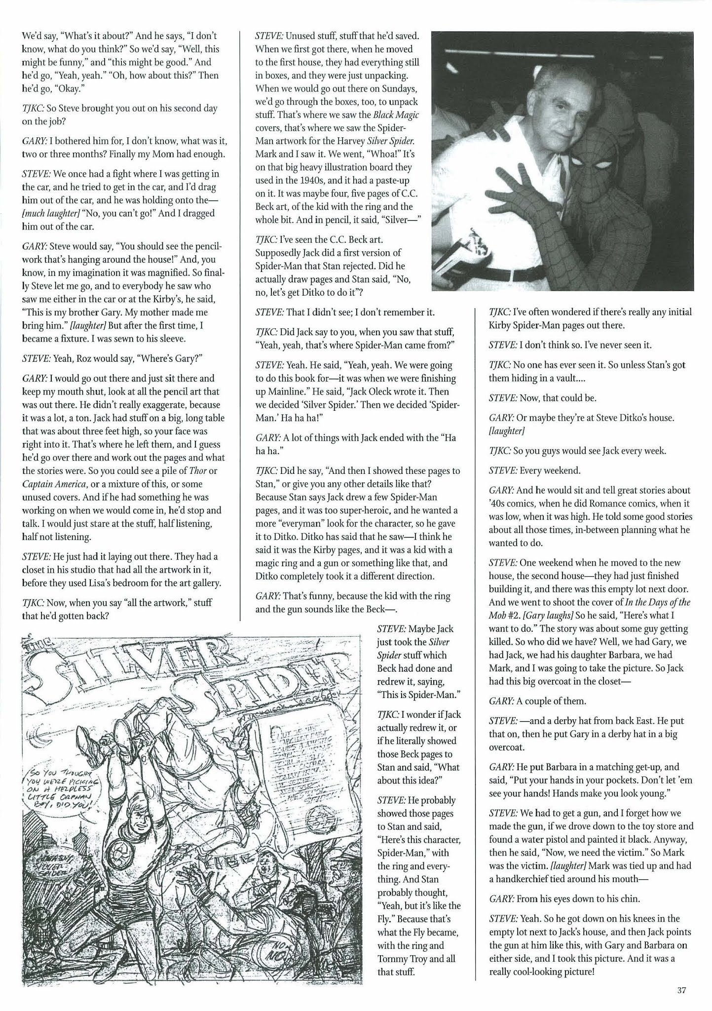 Read online The Jack Kirby Collector comic -  Issue #43 - 39