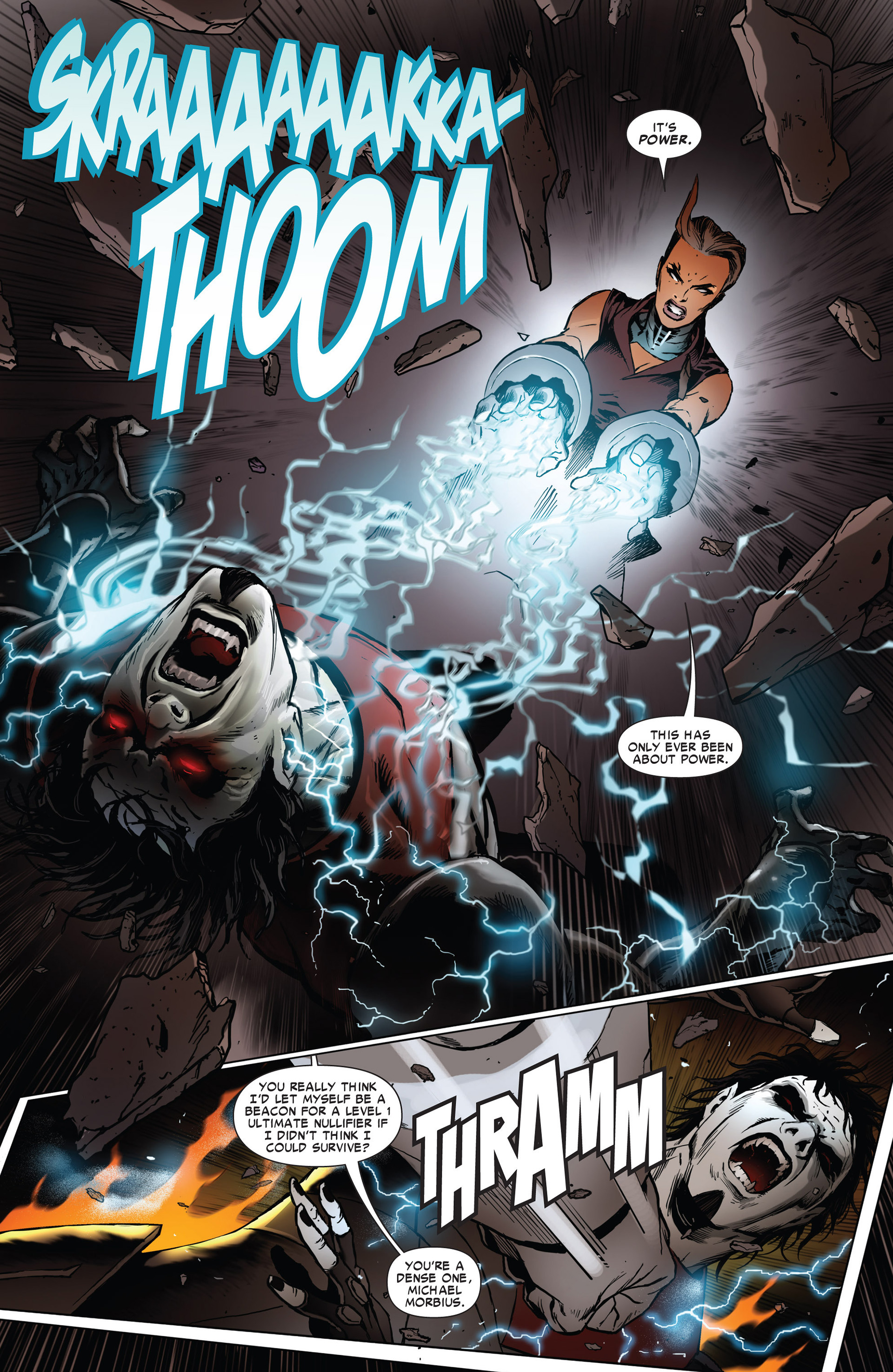 Read online Morbius: The Living Vampire comic -  Issue #8 - 8