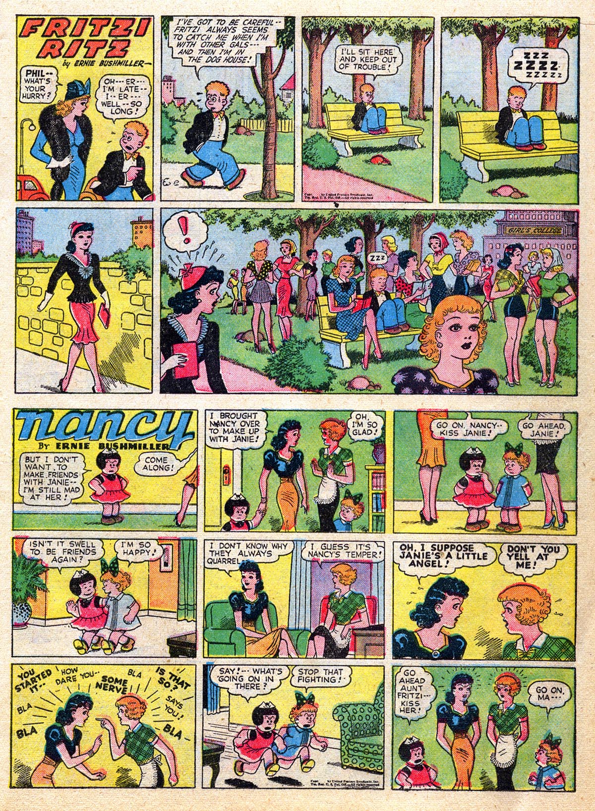 Read online Comics on Parade comic -  Issue #50 - 11