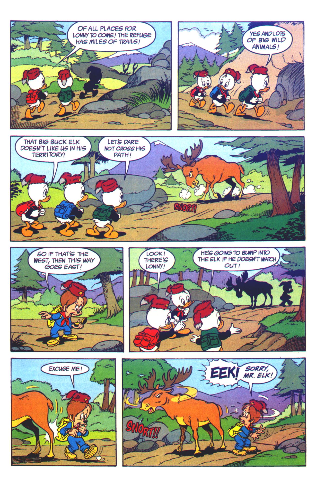 Read online Walt Disney's Junior Woodchucks Limited Series comic -  Issue #2 - 29