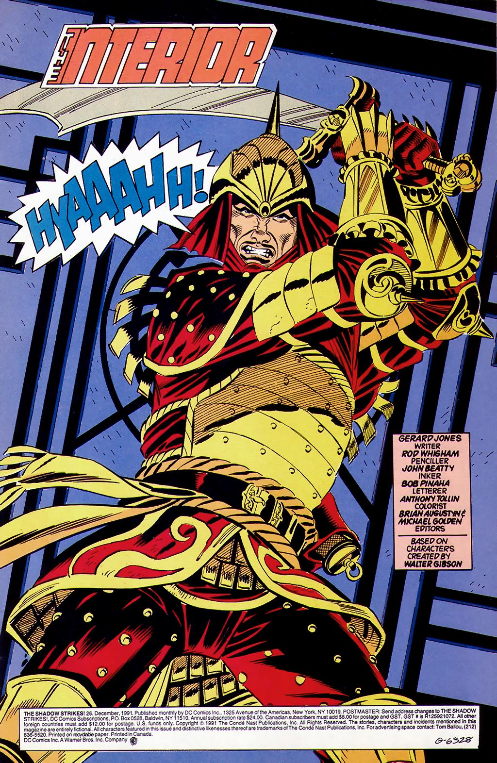 Read online The Shadow Strikes! comic -  Issue #26 - 2