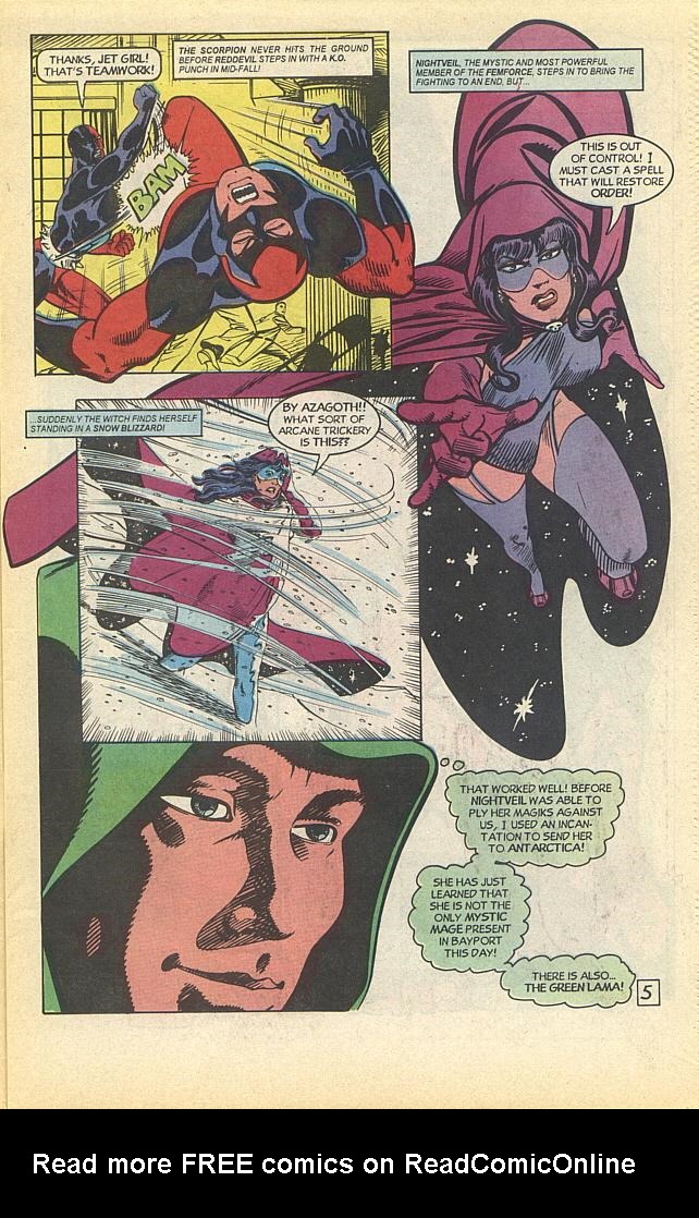 Read online Femforce comic -  Issue #60 - 7