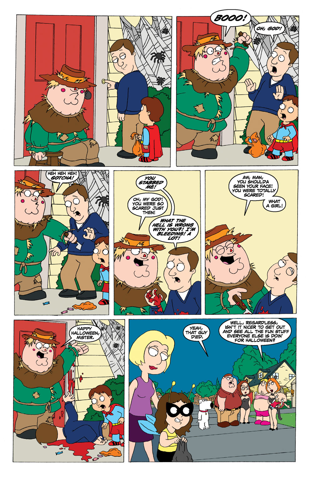 Read online Family Guy comic -  Issue #3 - 10