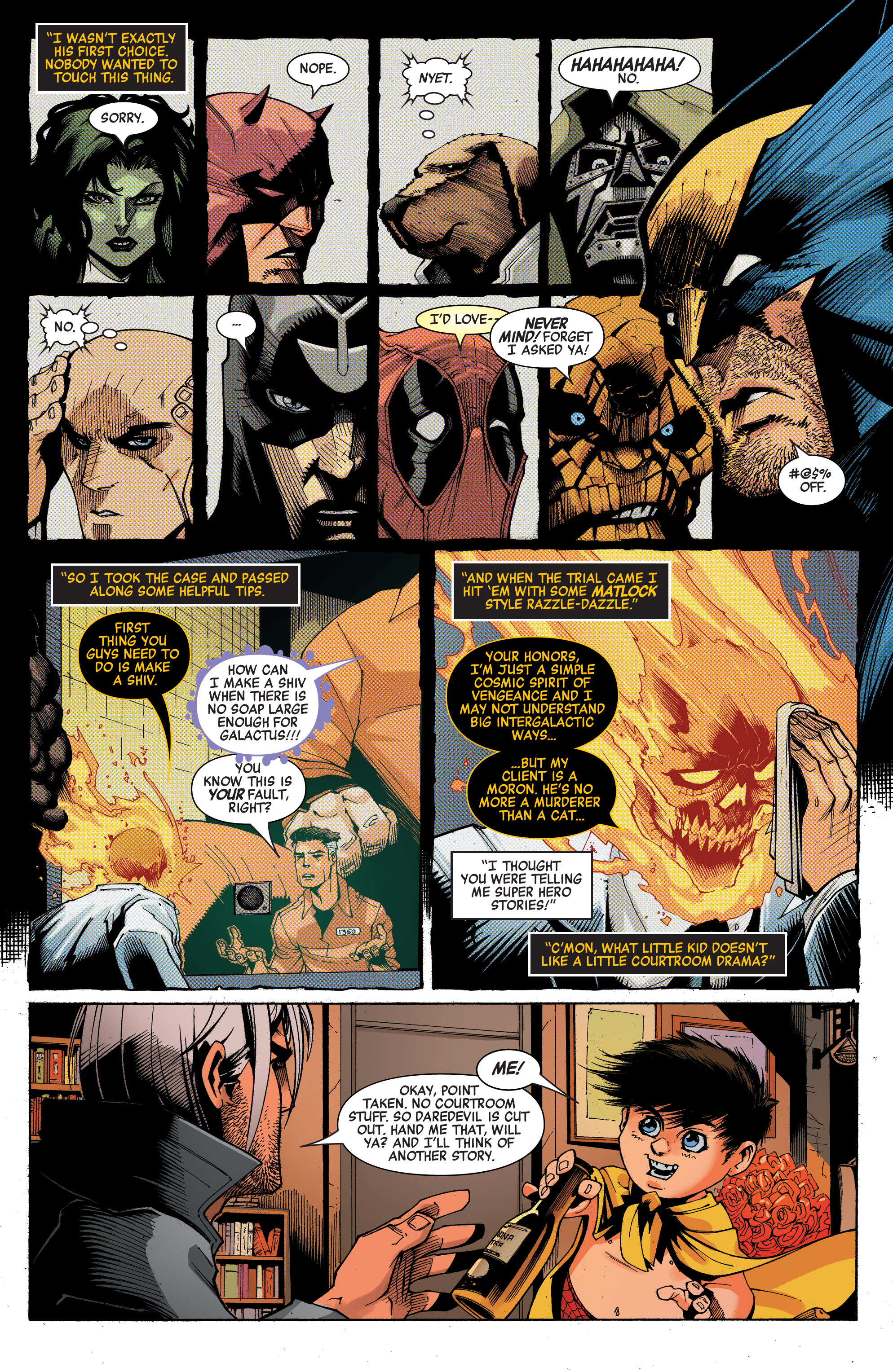 Read online Cosmic Ghost Rider Destroys Marvel History comic -  Issue # _TPB - 15