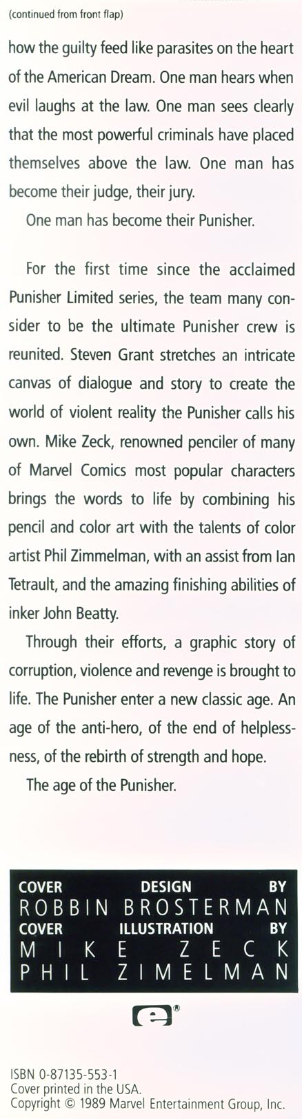 Read online Epic Graphic Novel: The Punisher - Return to Big Nothing comic -  Issue # Full - 3