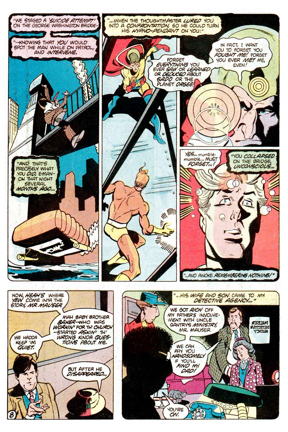 Read online E-Man (1983) comic -  Issue #7 - 10