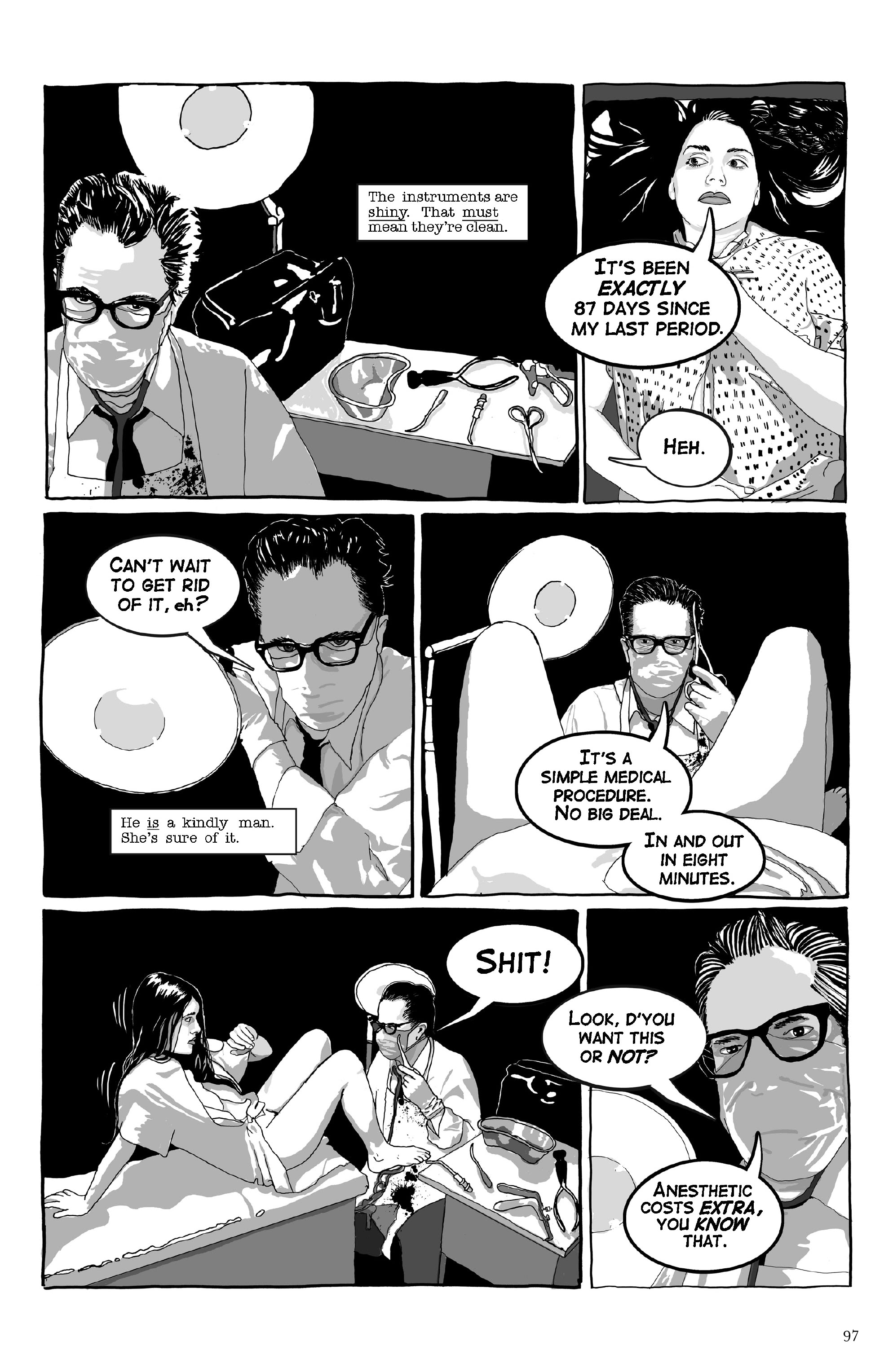 Read online Drawing Lines: An Anthology of Women Cartoonists comic -  Issue # TPB - 97