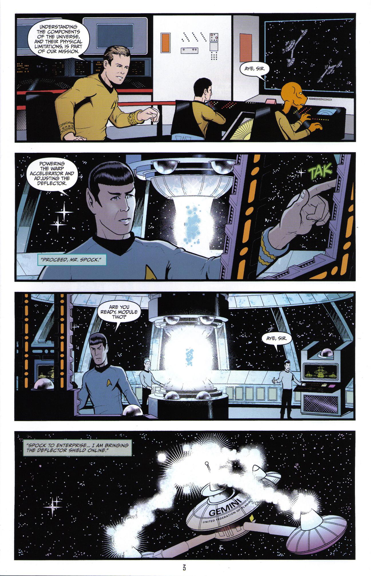 Read online Star Trek: Year Four comic -  Issue #5 - 5
