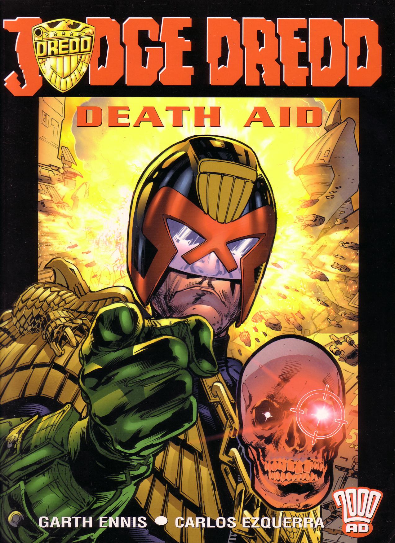 Read online Judge Dredd: Death Aid comic -  Issue # TPB - 1