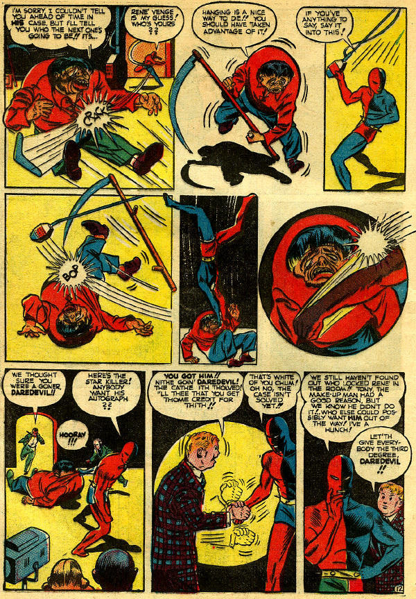 Read online Daredevil (1941) comic -  Issue #11 - 14