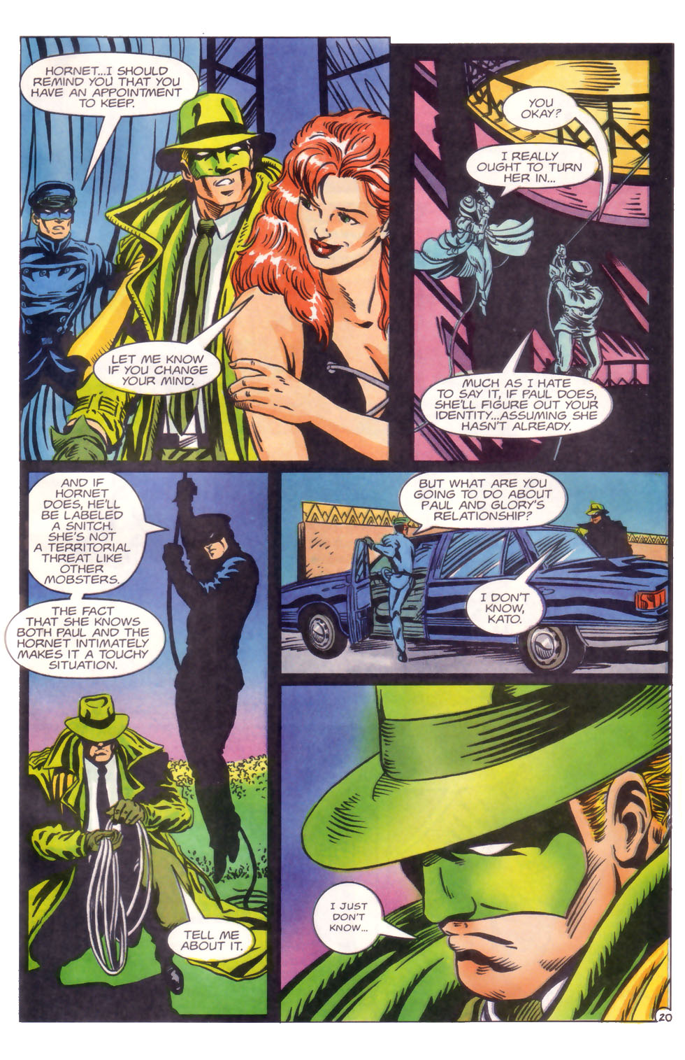 The Green Hornet (1991) issue 34 - Page 21
