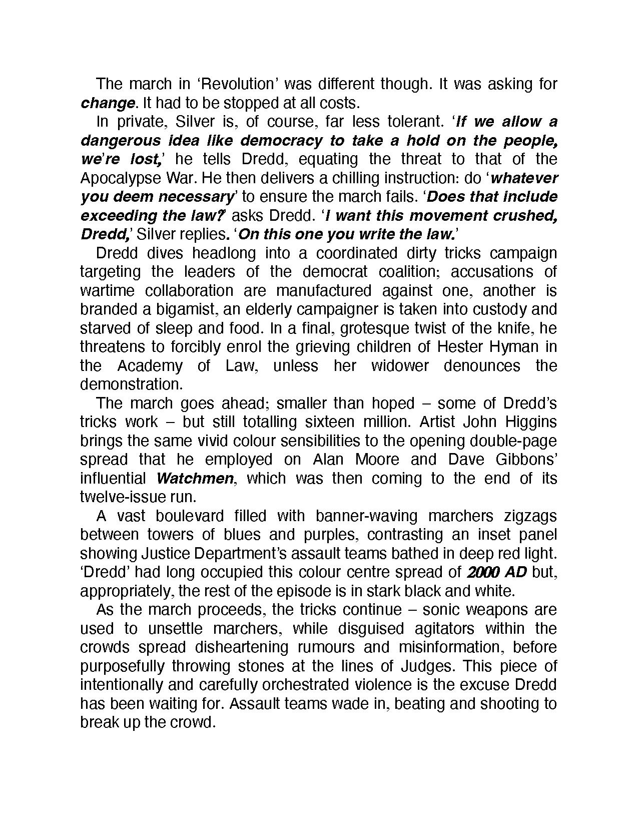Read online I am the Law: How Judge Dredd Predicted Our Future comic -  Issue # TPB (Part 3) - 71
