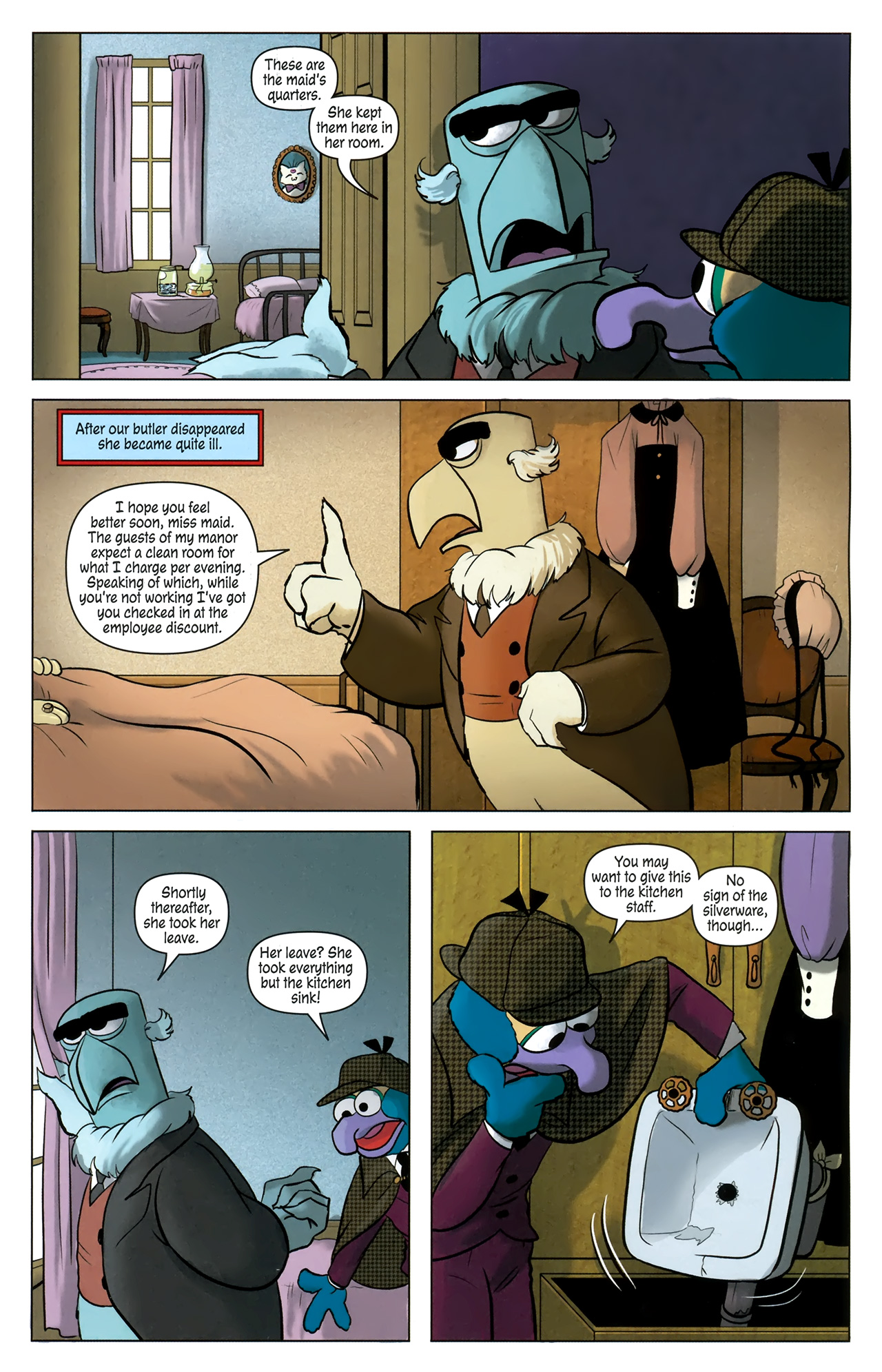 Read online Muppet Sherlock Holmes comic -  Issue #4 - 13