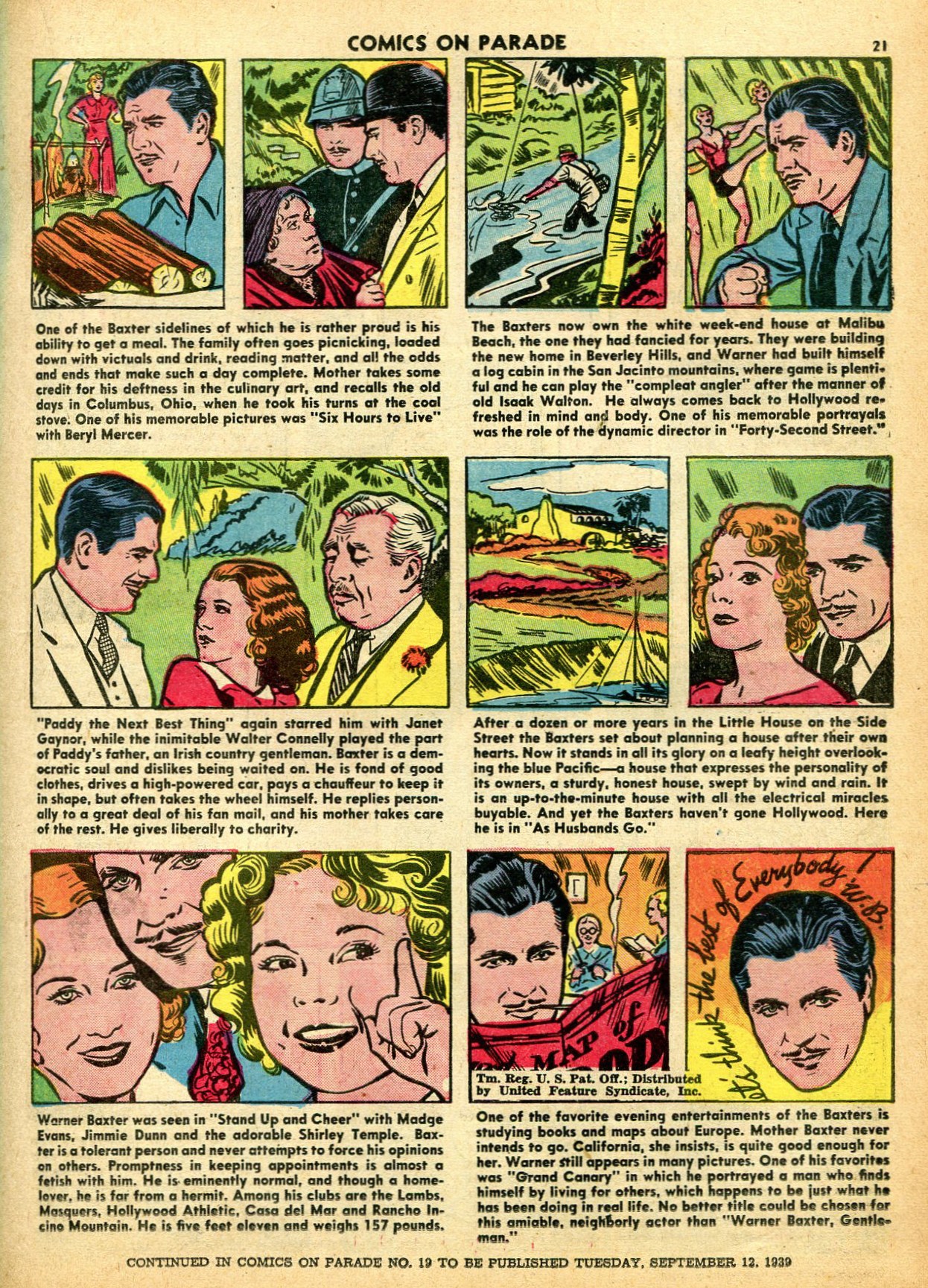 Read online Comics on Parade comic -  Issue #18 - 22