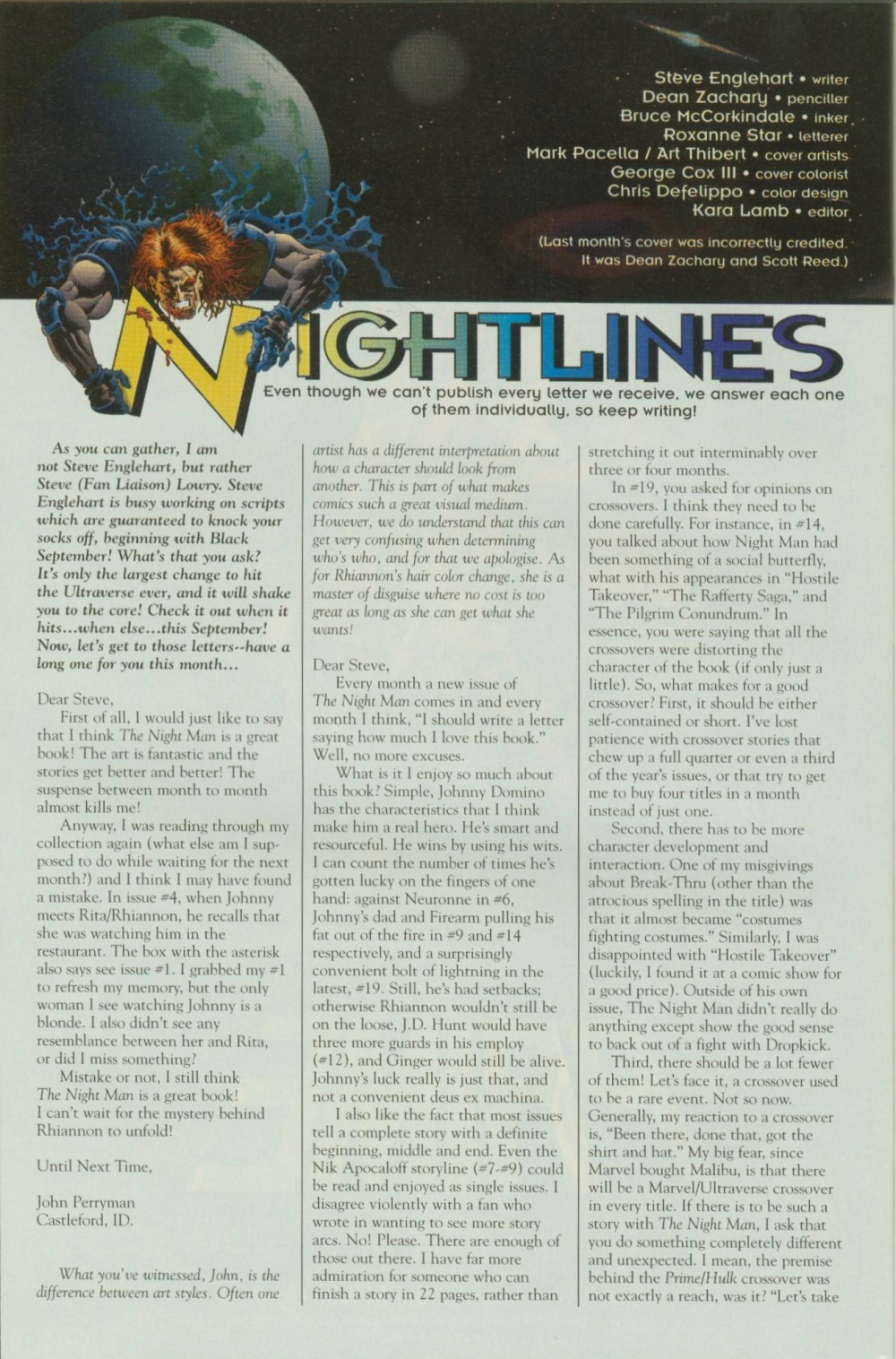 Read online The Night Man comic -  Issue #21 - 26