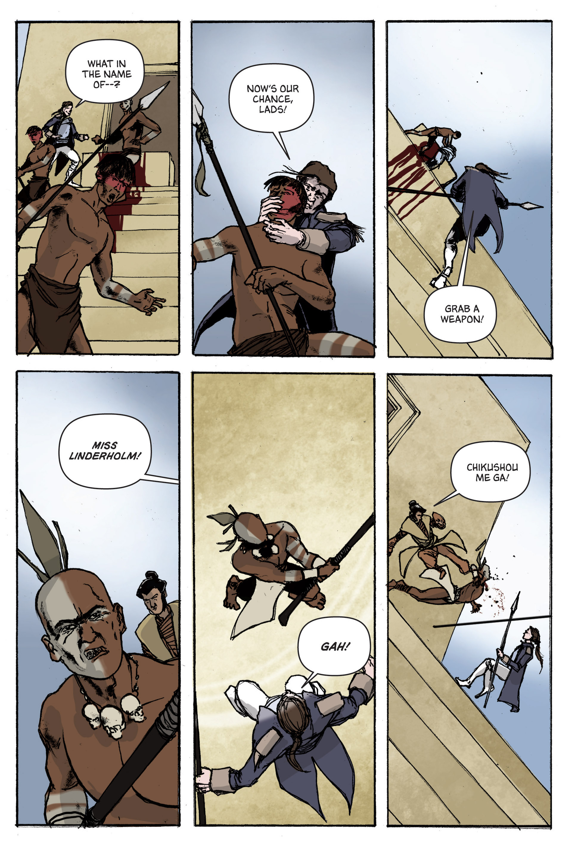 Read online Pirates of the Lost World comic -  Issue # TPB - 74