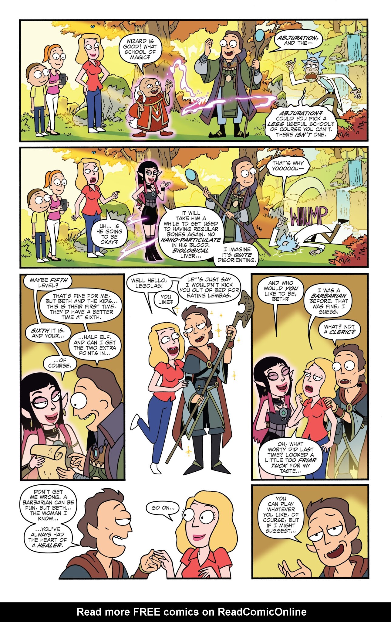 Read online Rick and Morty vs Dungeons & Dragons comic -  Issue #3 - 10