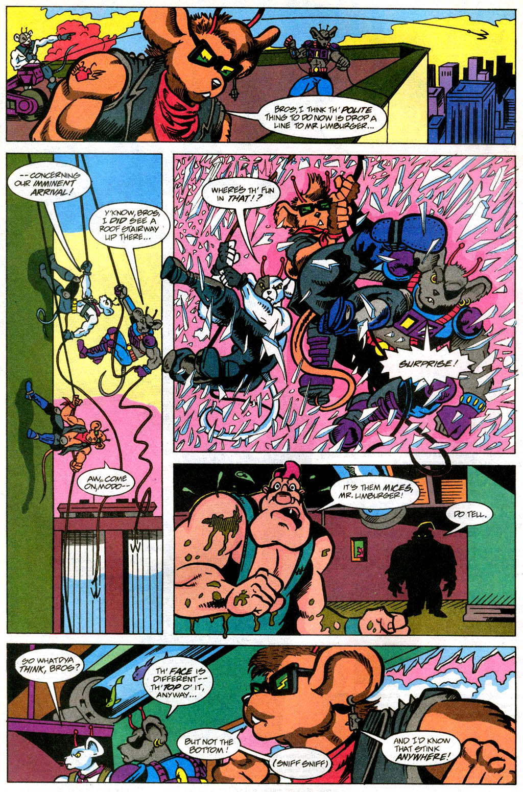 Read online Biker Mice from Mars comic -  Issue #3 - 8