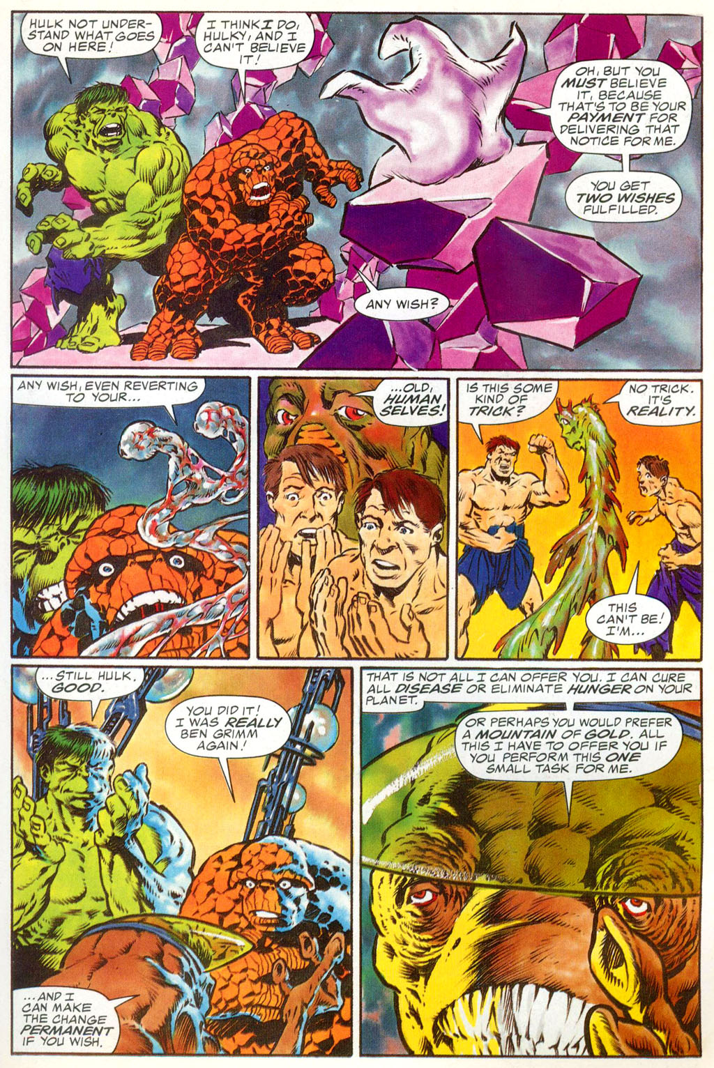 Read online Marvel Graphic Novel comic -  Issue #29 - Hulk & Thing - The Big Change - 19
