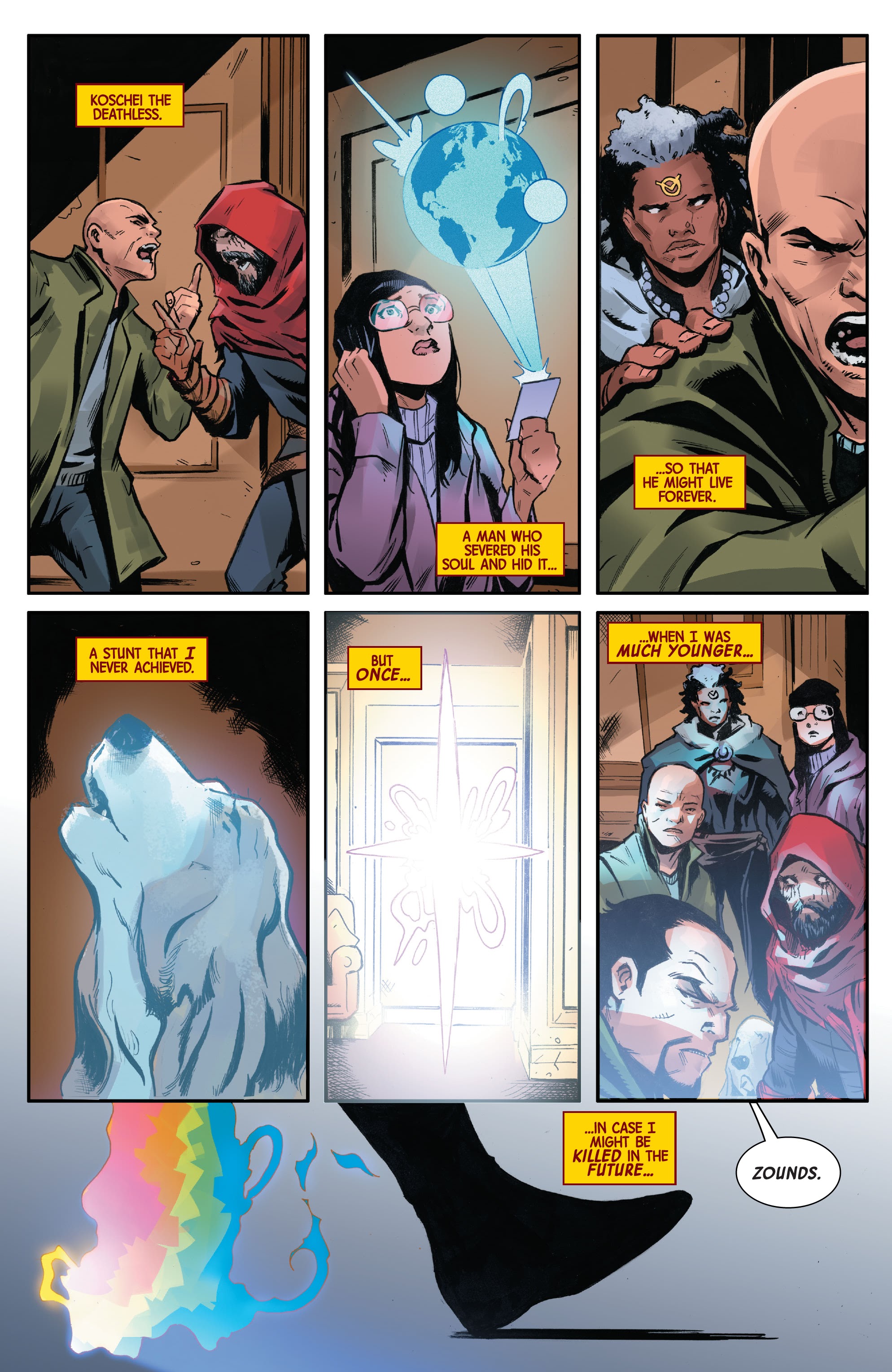 Read online Death of Doctor Strange comic -  Issue #1 - 33