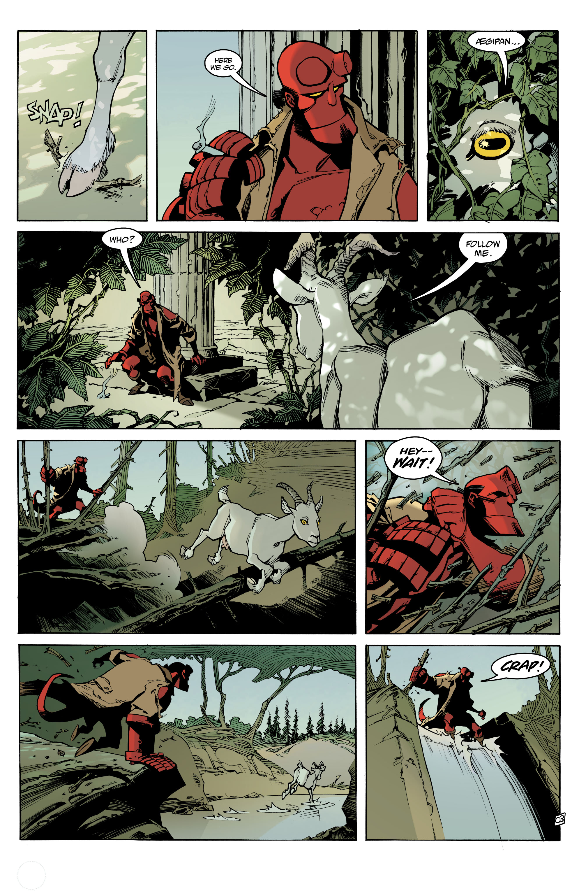 Read online Hellboy and the B.P.R.D.: Night of the Cyclops comic -  Issue # Full - 5