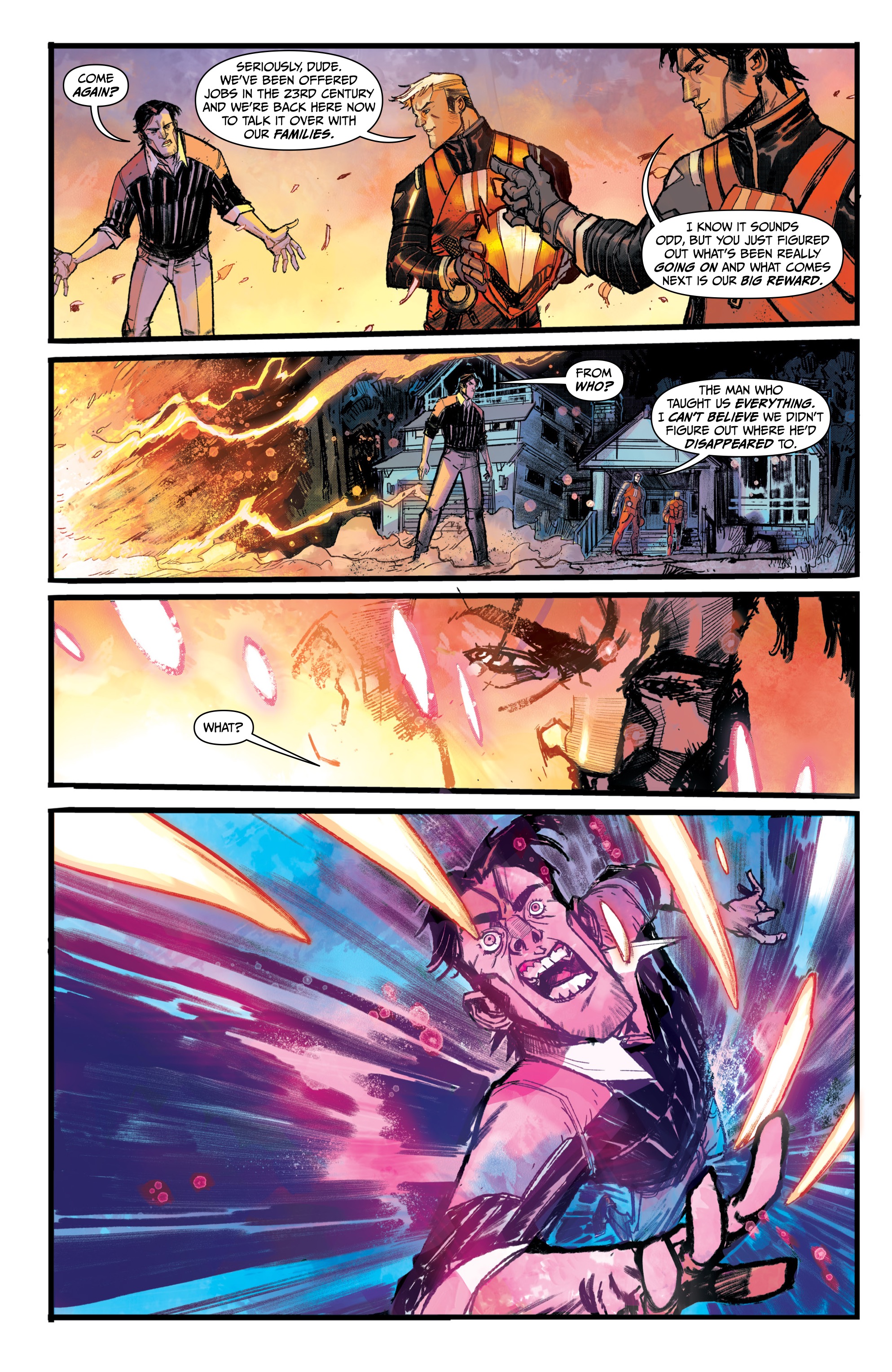 Read online Chrononauts: Futureshock comic -  Issue # _TPB - 28