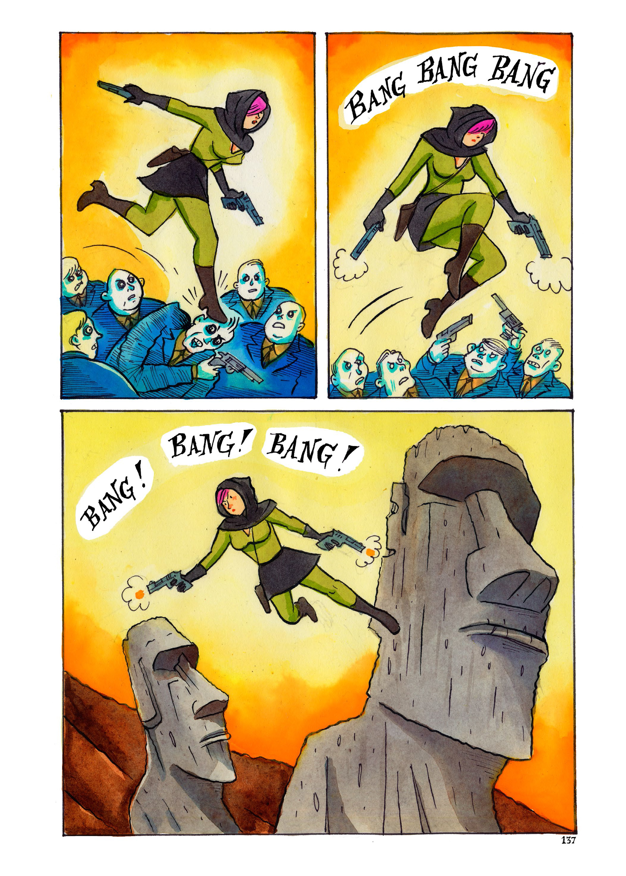 Read online Violenzia and Other Deadly Amusements comic -  Issue # TPB - 138