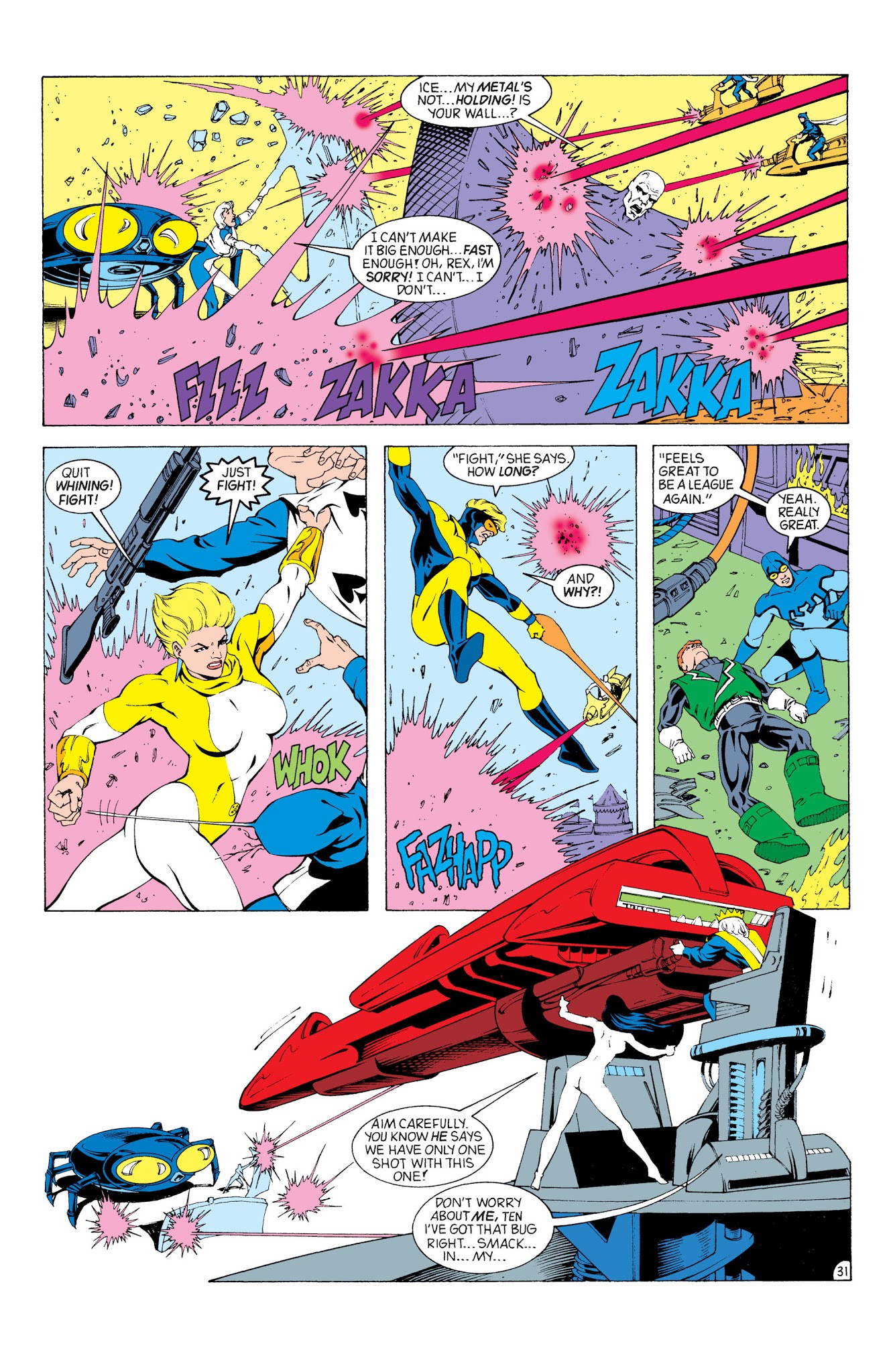 Read online Superman & The Justice League America comic -  Issue #1 - 36