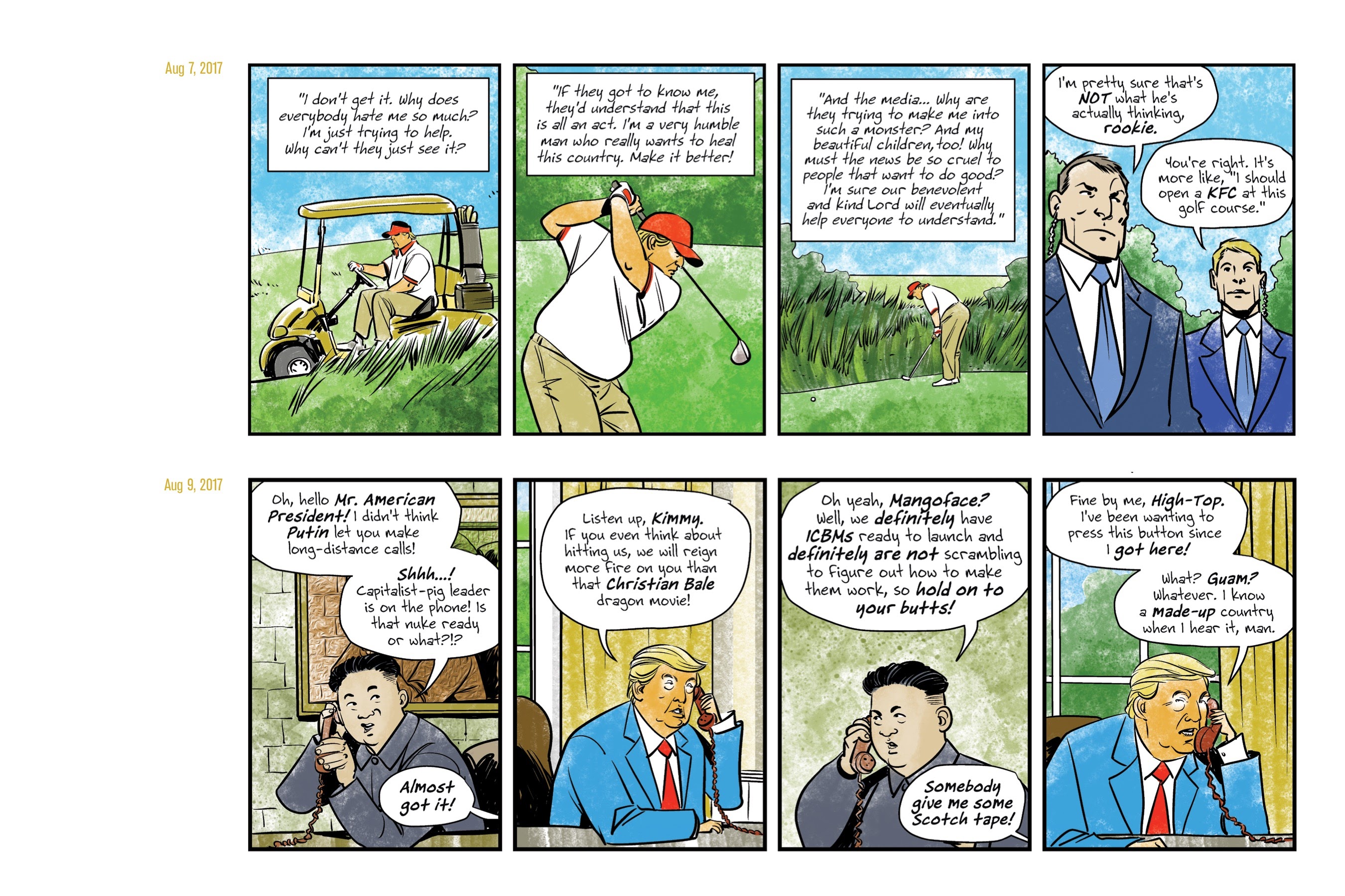 Read online Lil' Donnie: Executive Privilege comic -  Issue # TPB - 48
