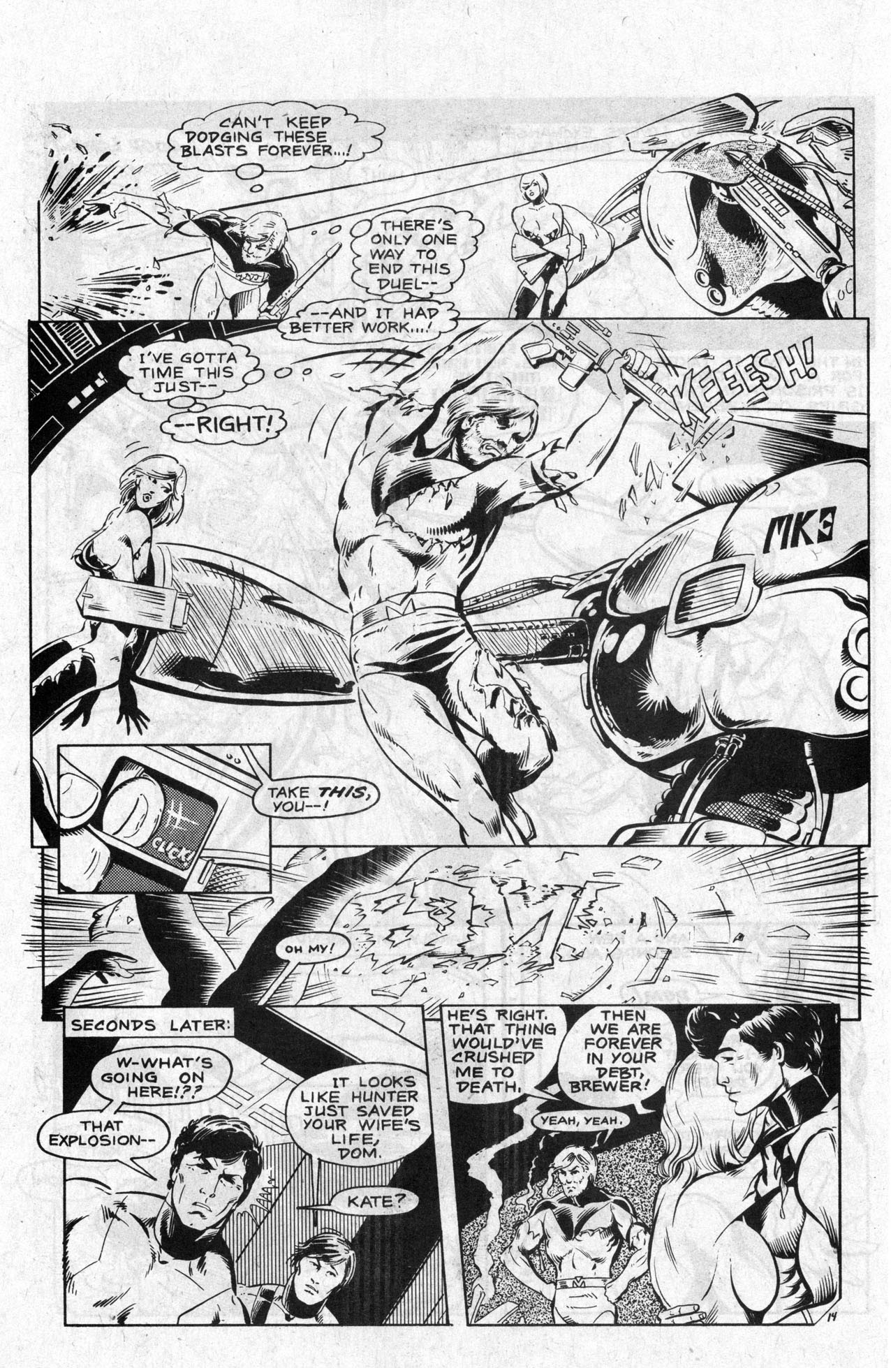 Read online The Survivors (1986) comic -  Issue #1 - 16