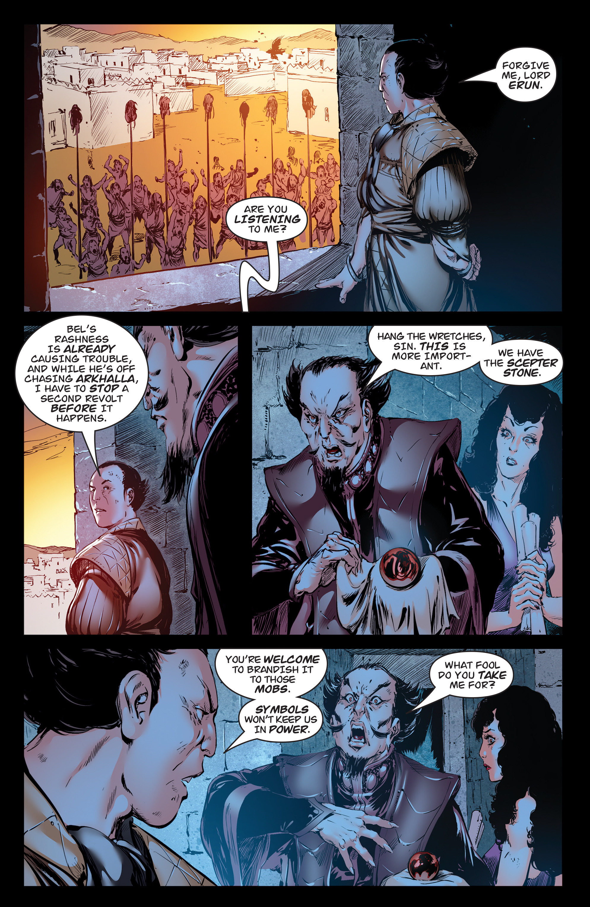 Read online Queen of Vampires comic -  Issue #5 - 18