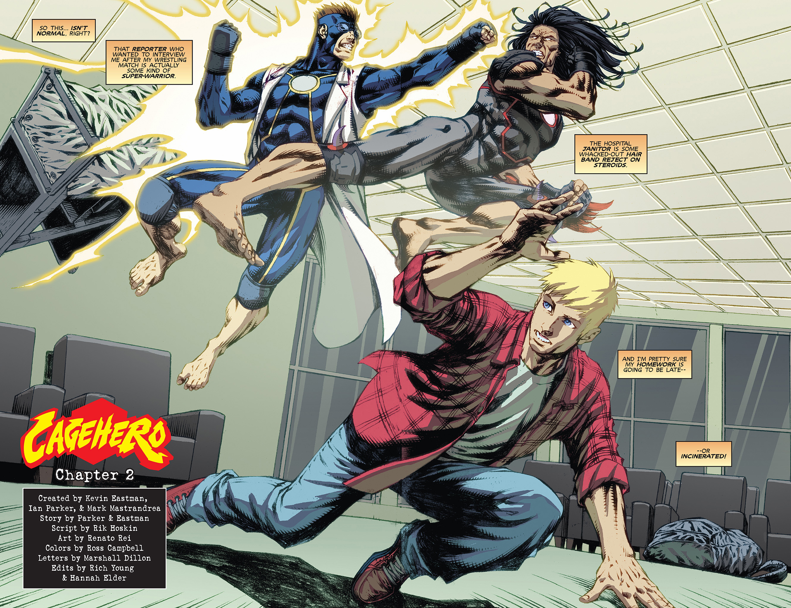 Read online Cage Hero comic -  Issue #2 - 4