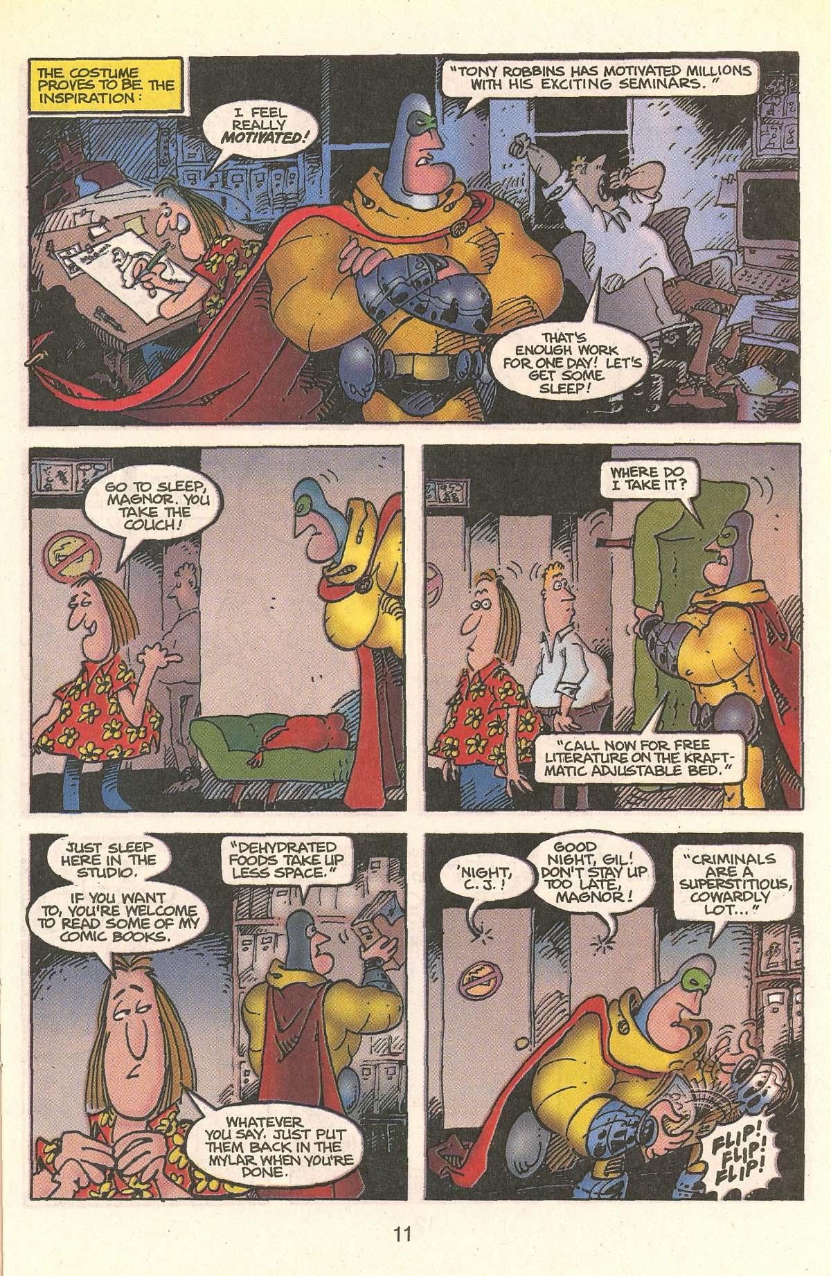 Read online The Mighty Magnor comic -  Issue #1 - 13